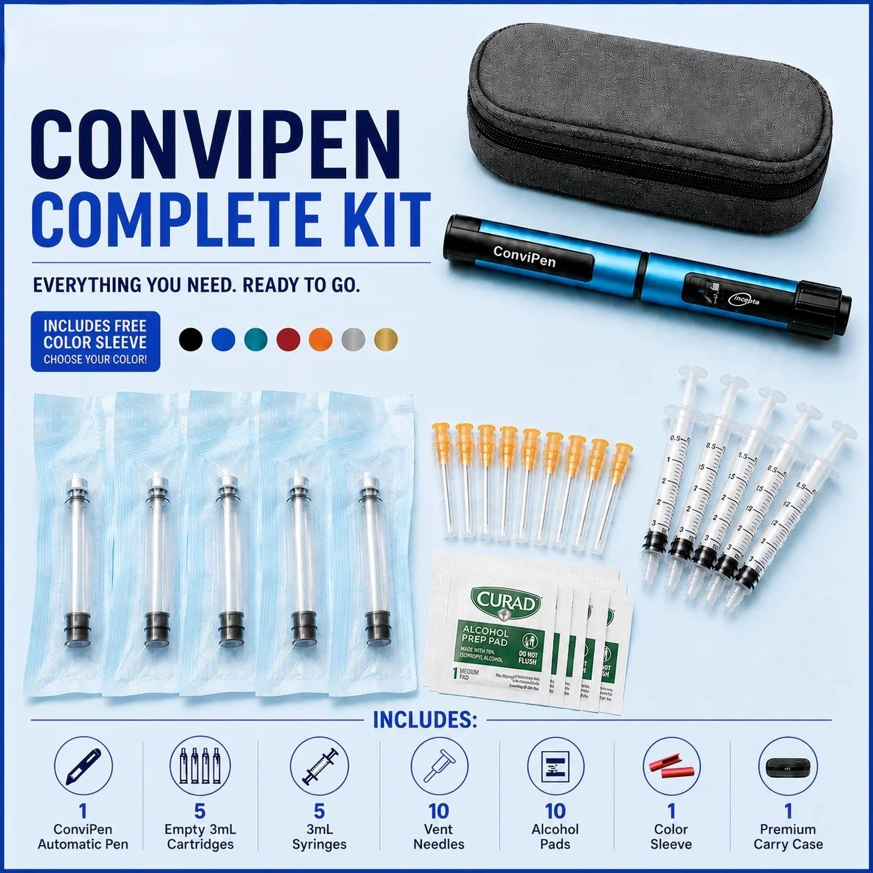 ConviPen Starter Kit | for Diabetic insulin use only