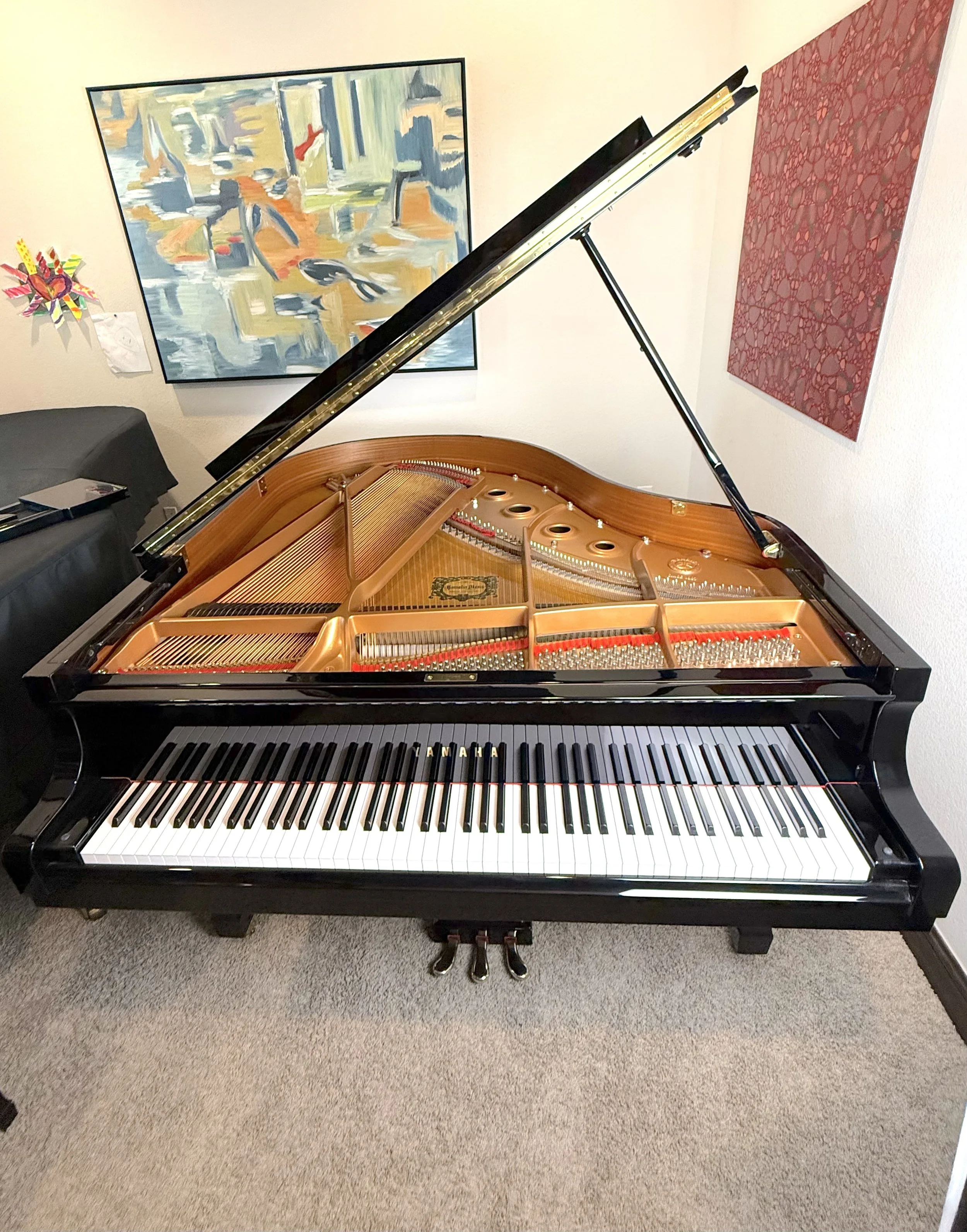 Yamaha C1 Baby Grand Piano (1998)