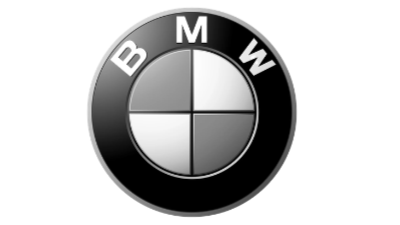 Logotipo de BMW con letras B, M y W alrededor