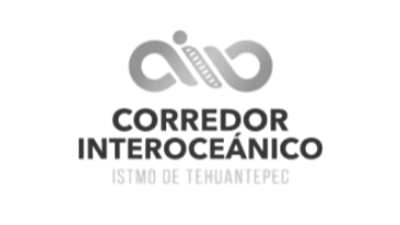 Logotipo del Corredor Interoceánico de Tehuantepec con texto en español.