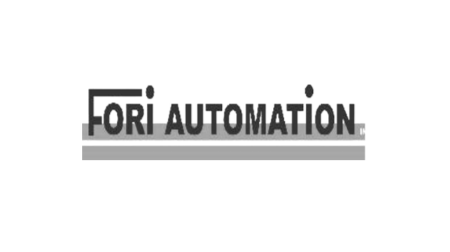 Logotipo de FORI Automation con texto en negrita y una línea horizontal debajo.