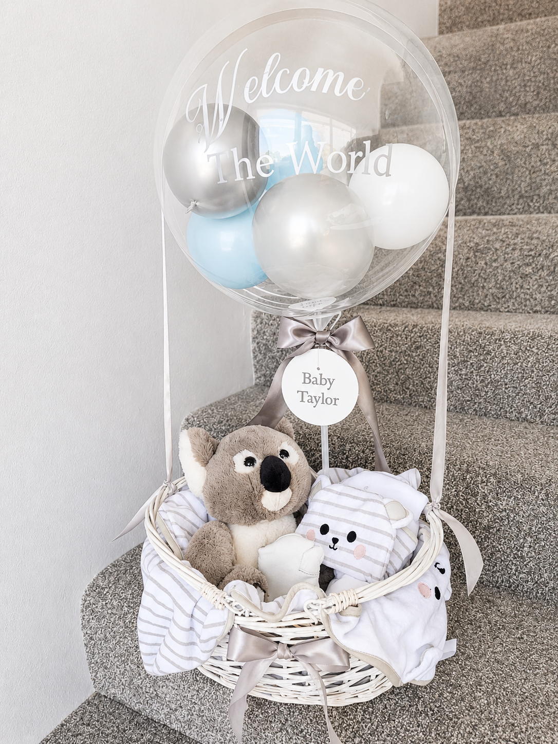 Welcome Baby Gift Basket