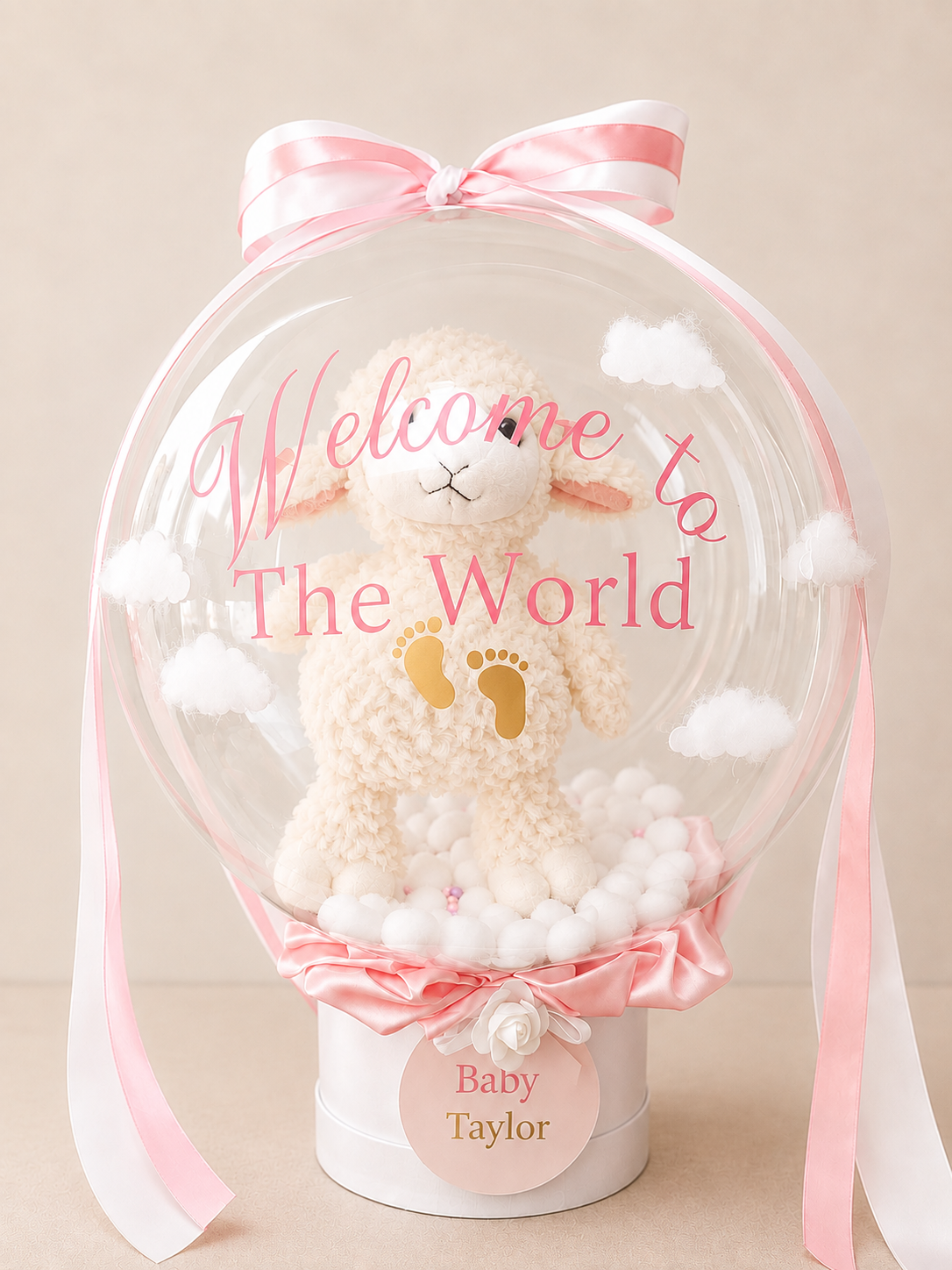 Little Lamb Keepsake Balloon