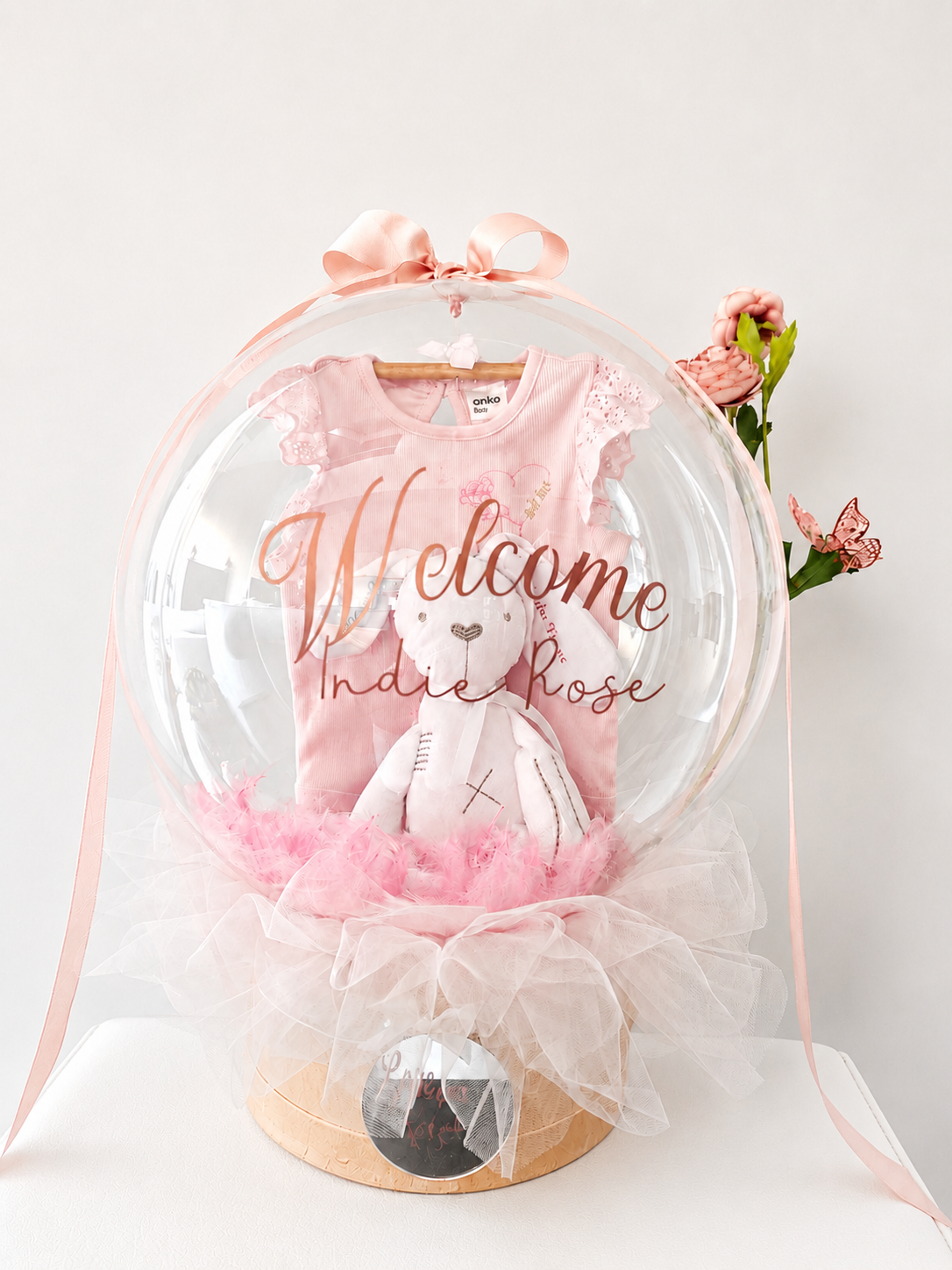 Baby Girl Keepsake Balloon