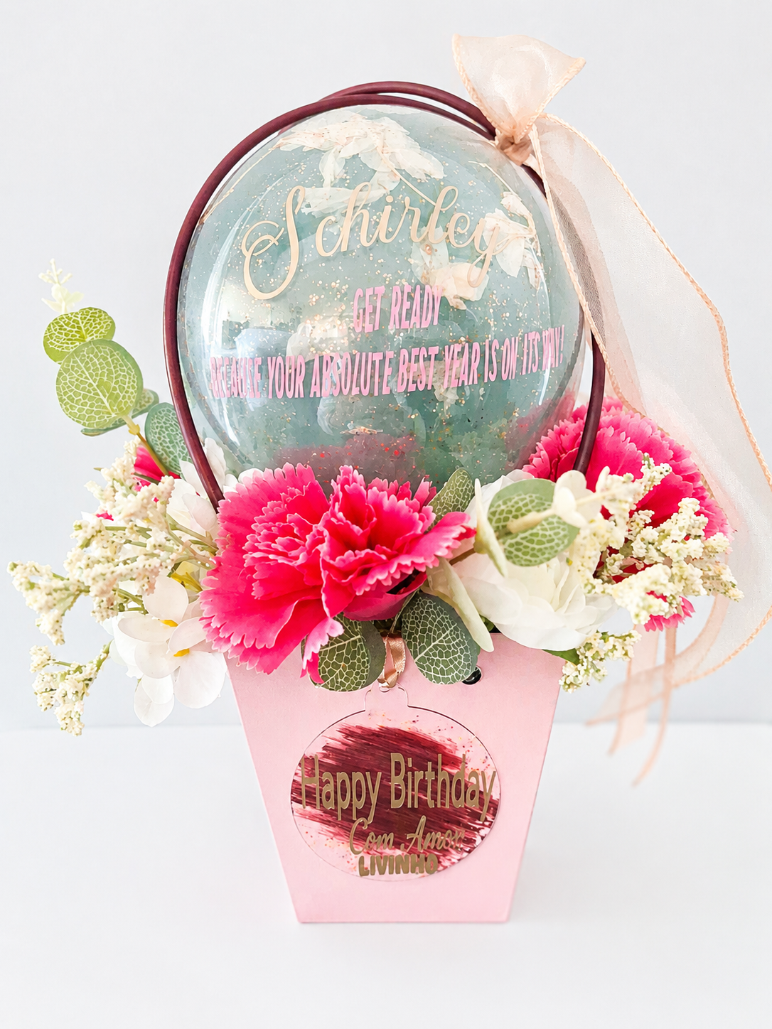 Floral Balloon Bag