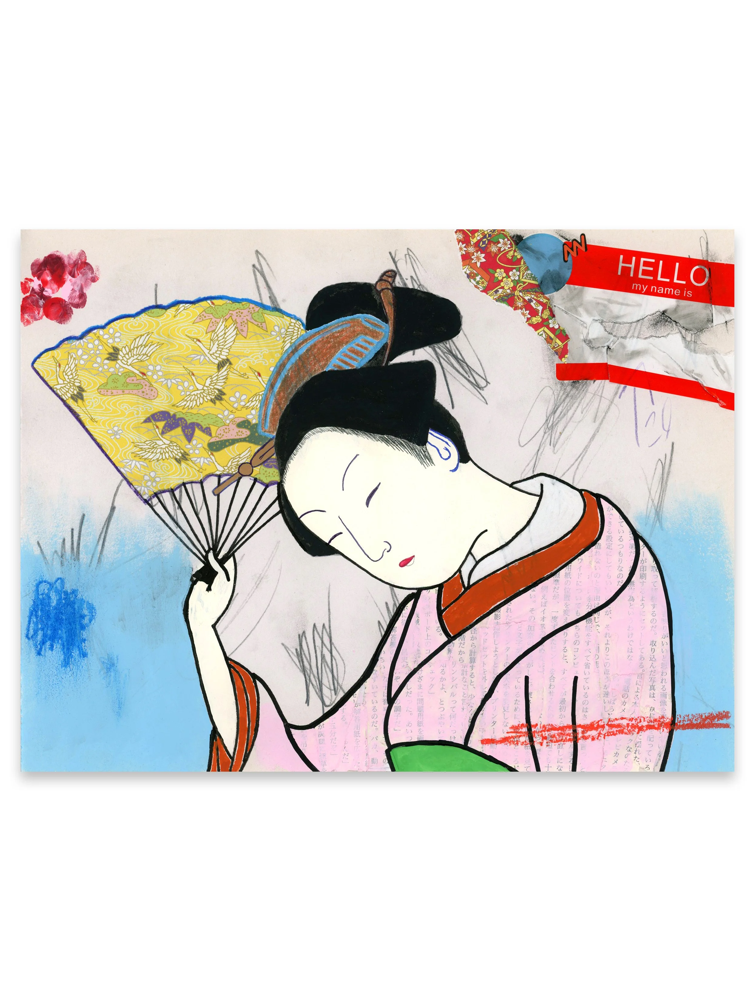 Woman with the Fan