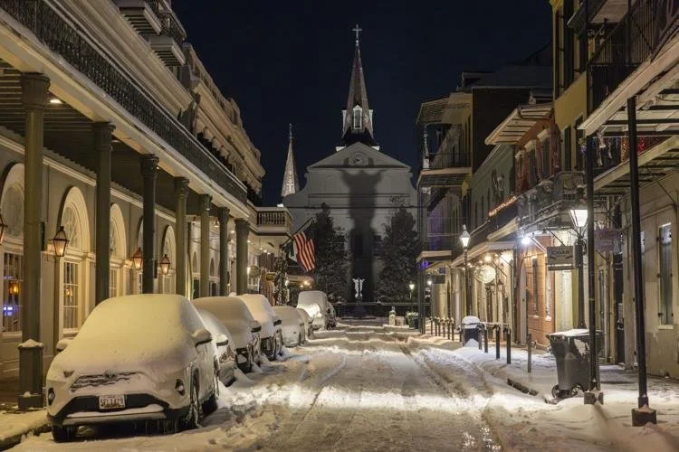 When Winter Reaches Louisiana: Freezes and Winter Storms