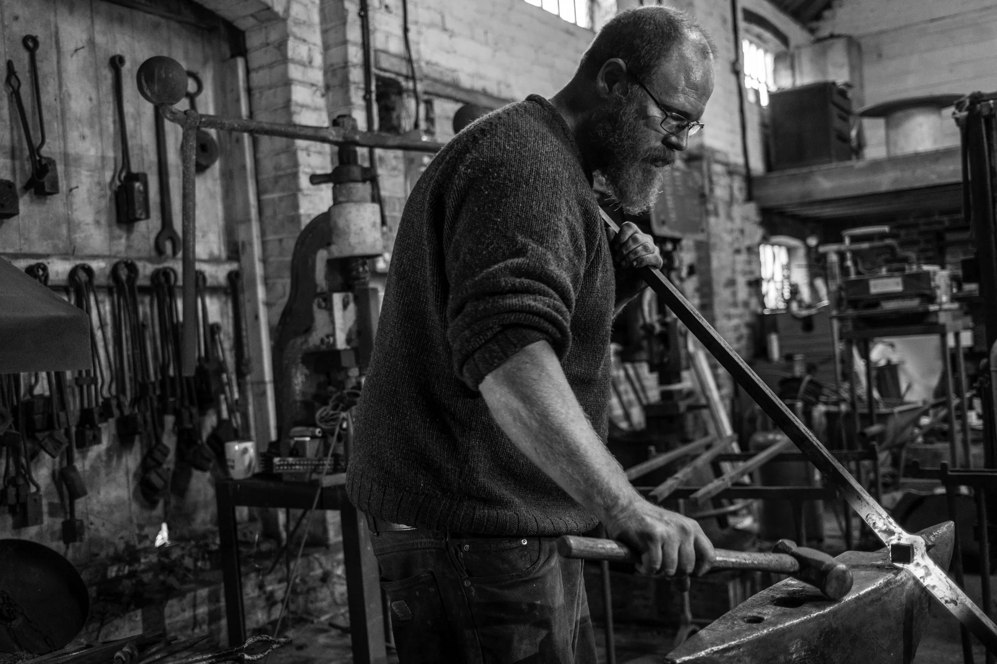 The Village Blacksmith