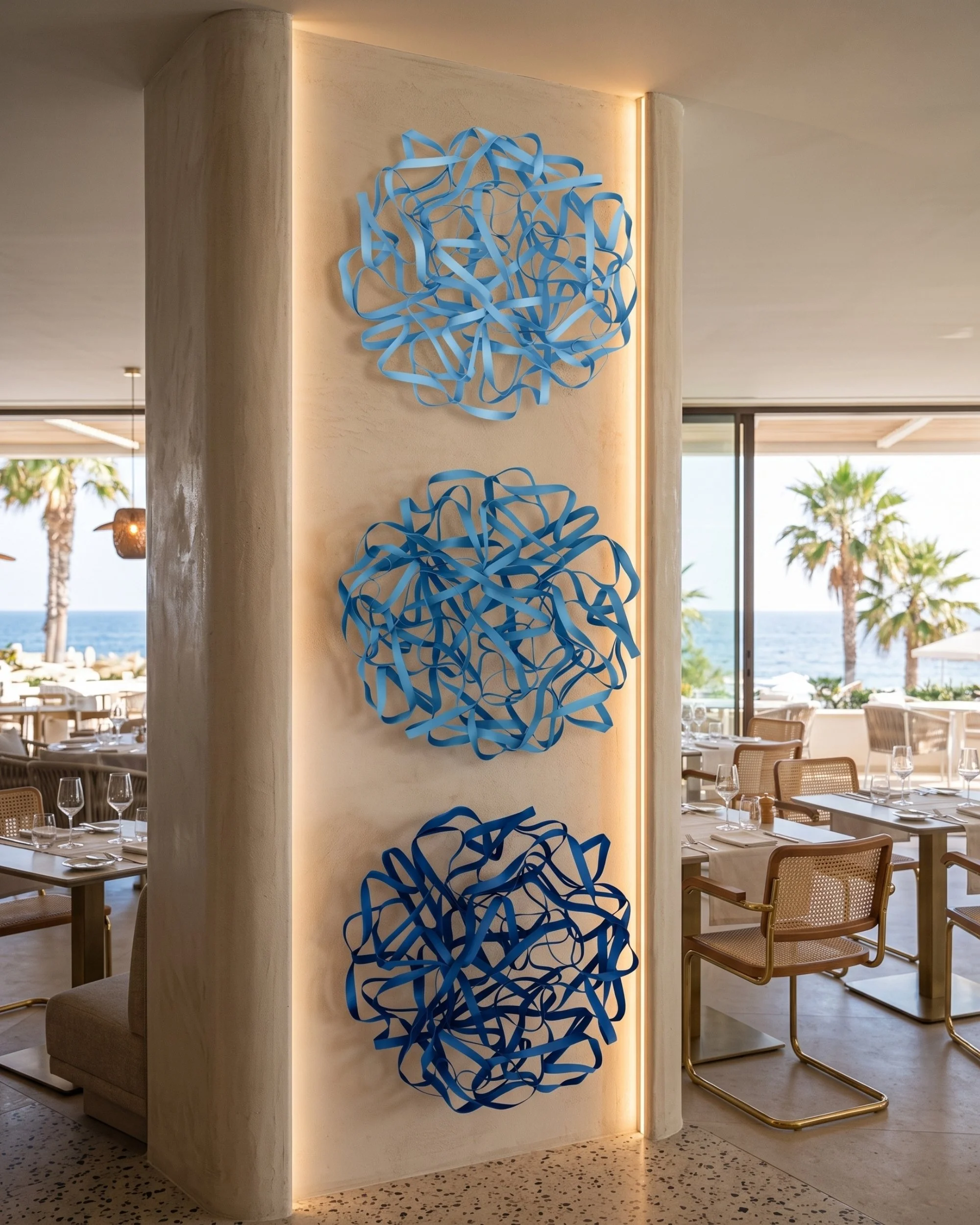 blue-gradient-metal-sculpture-coastal-restaurant-column.jpg