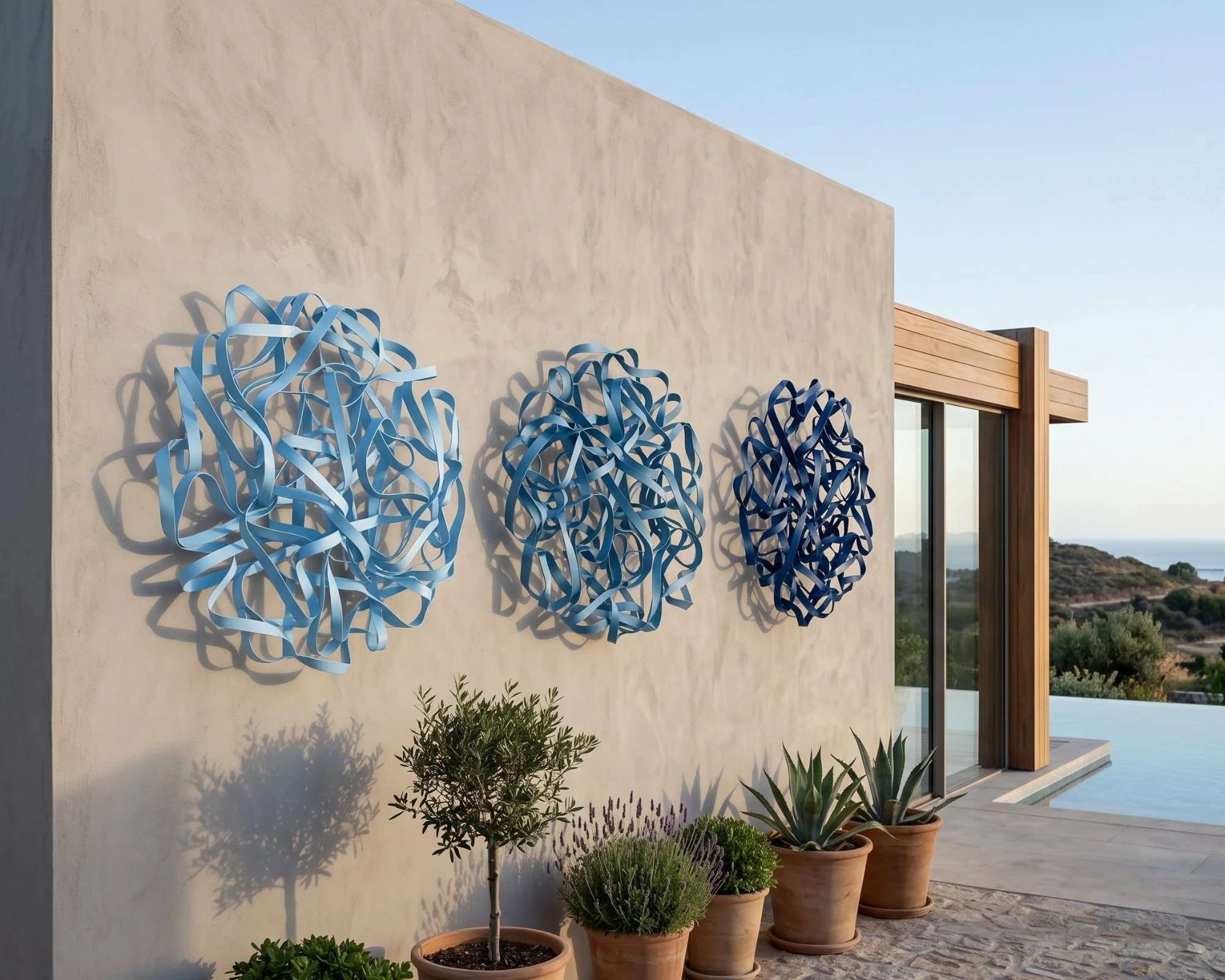 outdoor-coastal-metal-decor-blue-ribbon-set-poolside.jpg