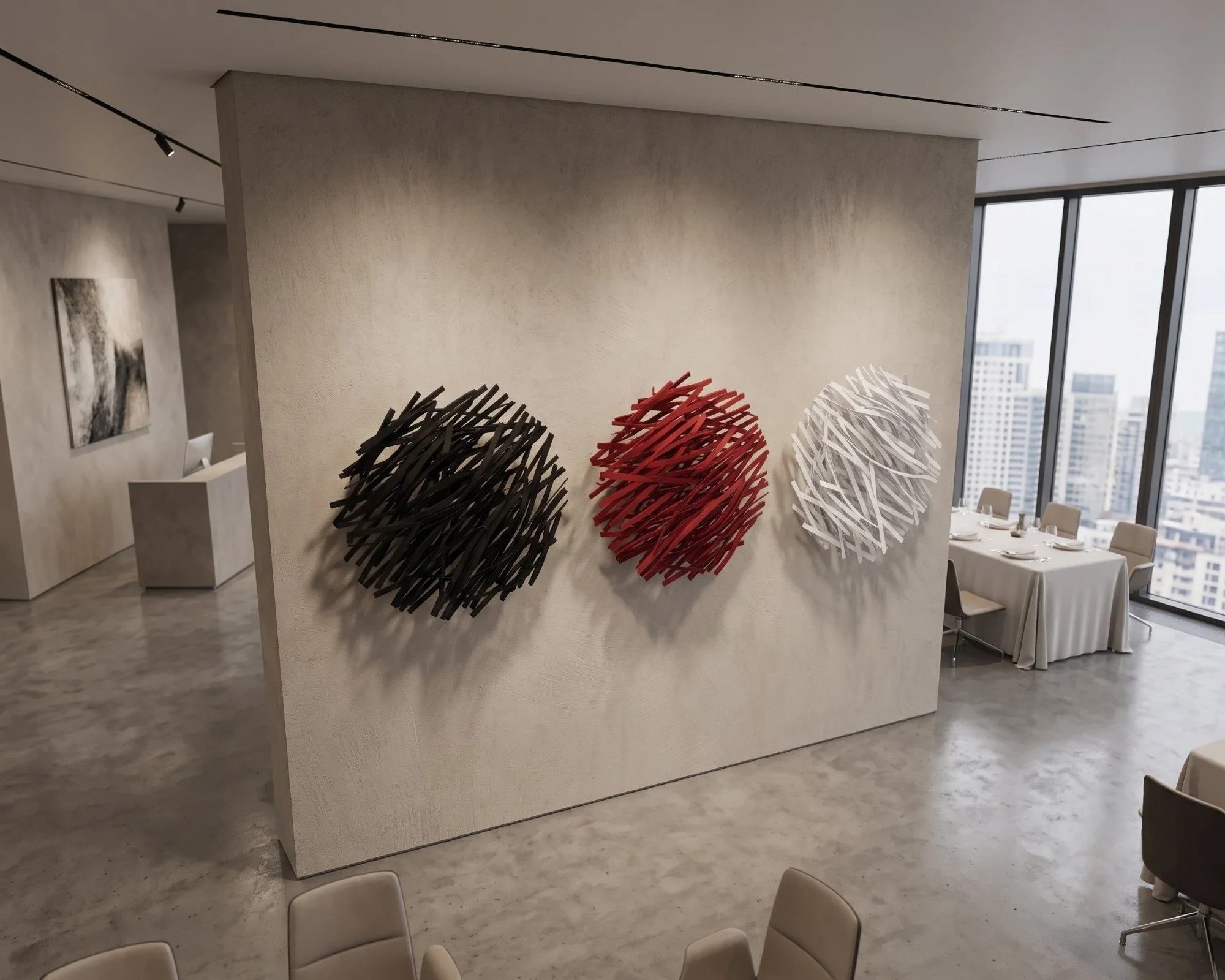 modern-triptych-wall-decor-industrial-dining-room.jpg