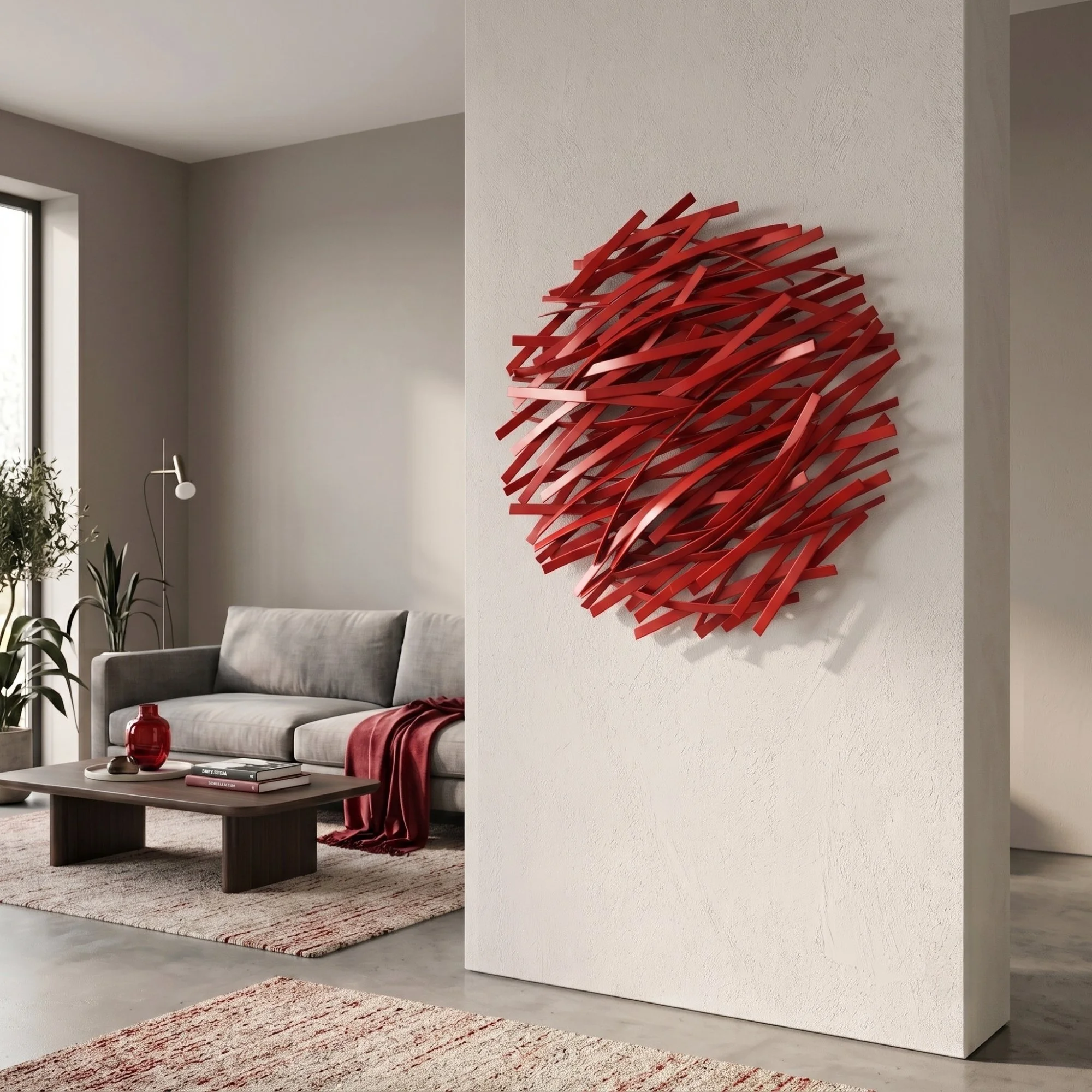 vibrant-red-metal-wall-centerpiece-minimalist-decor.jpg