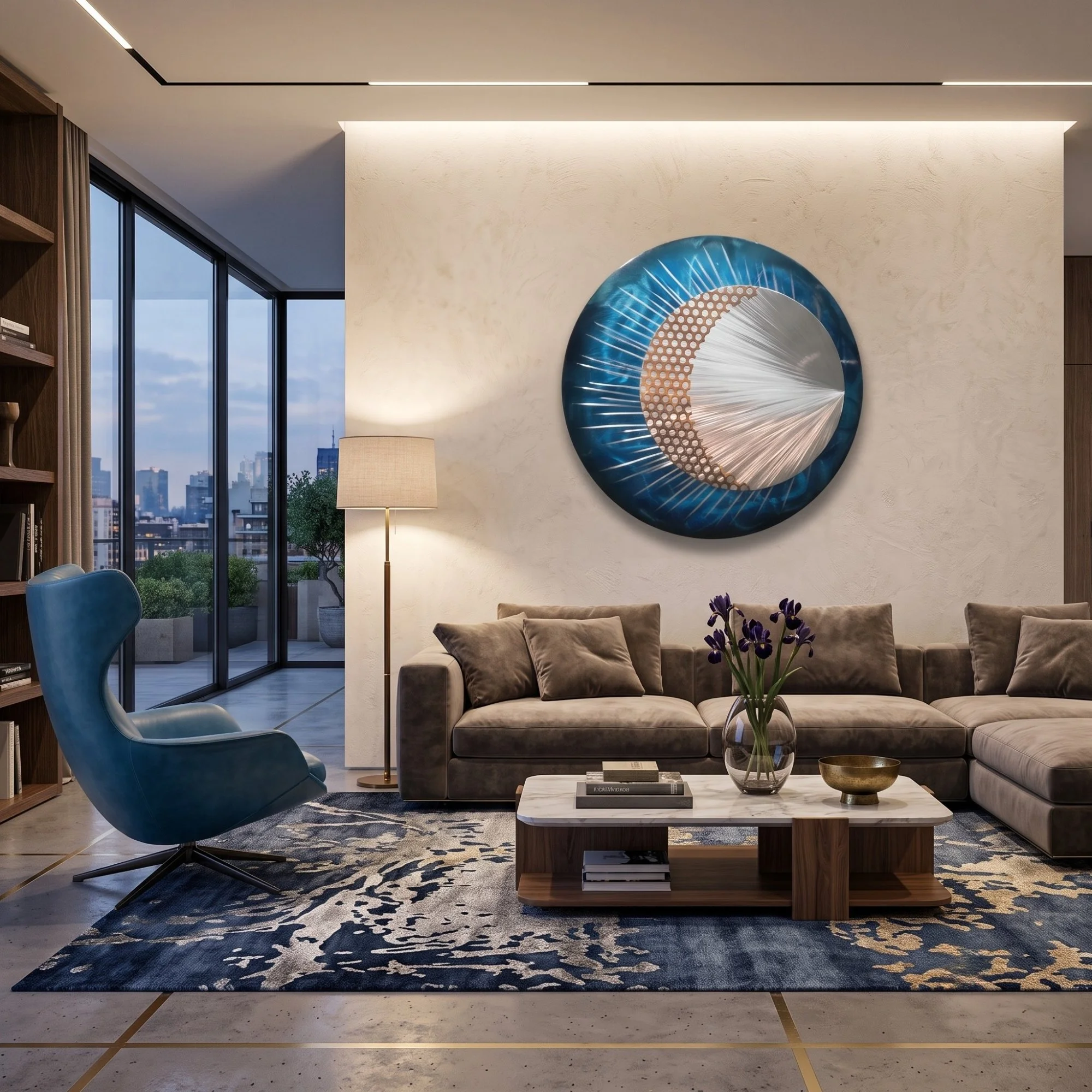 blue-accent-metal-wall-art-urban-apartment.jpg