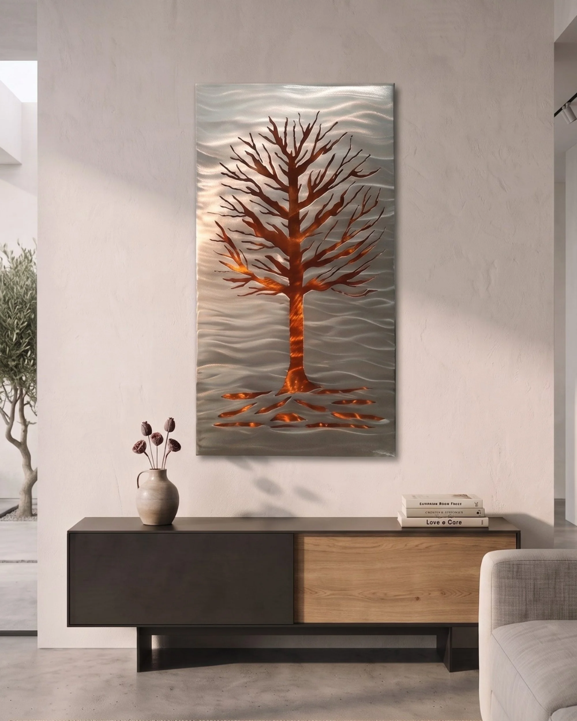 modern-tree-metal-artwork-minimalist-entryway.jpg