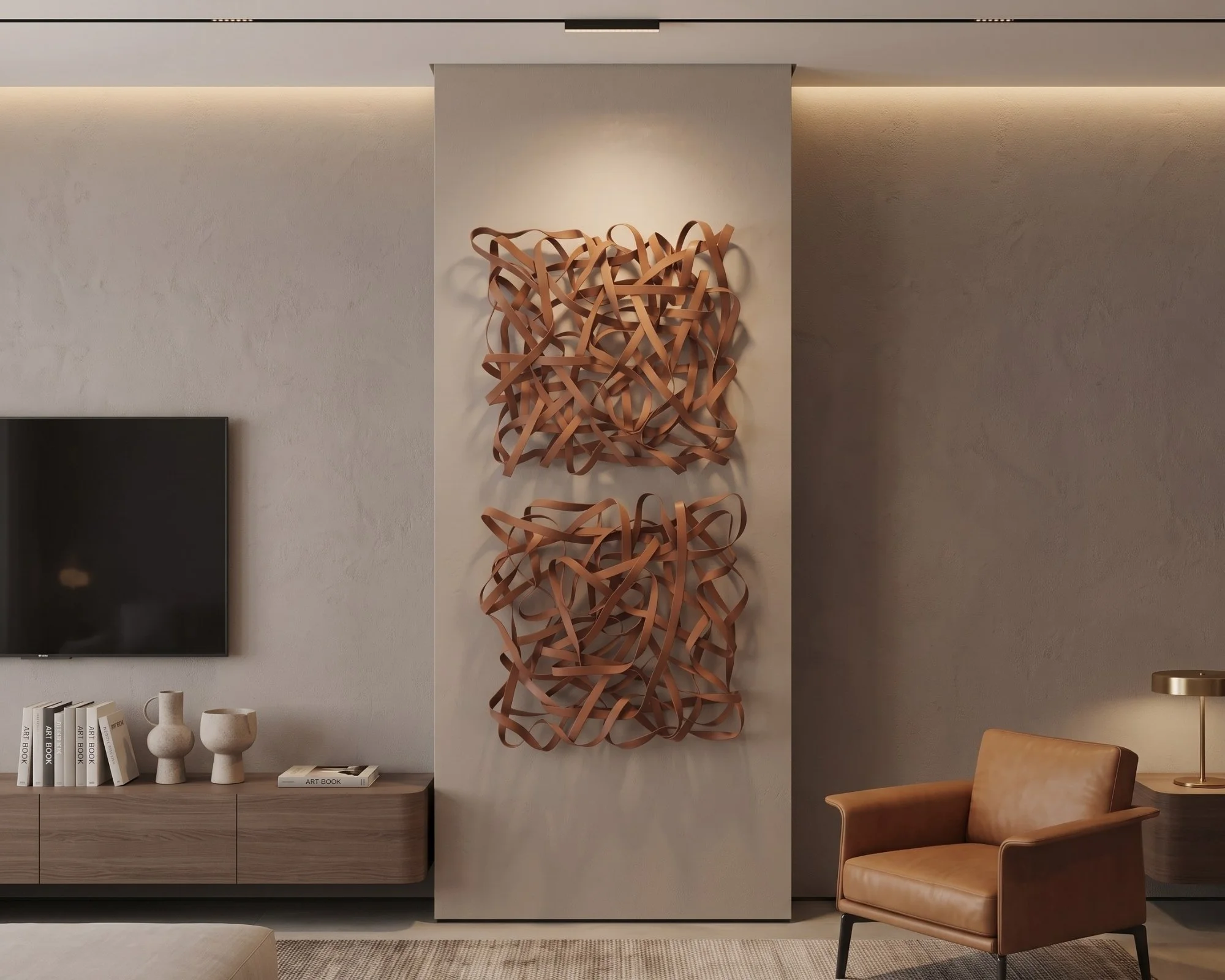 vertical-leather-brown-metal-art-tv-wall-decor.jpg