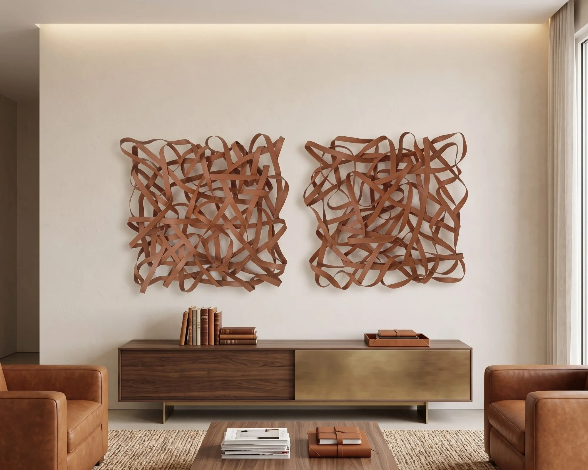 Dual Leather Labyrinth