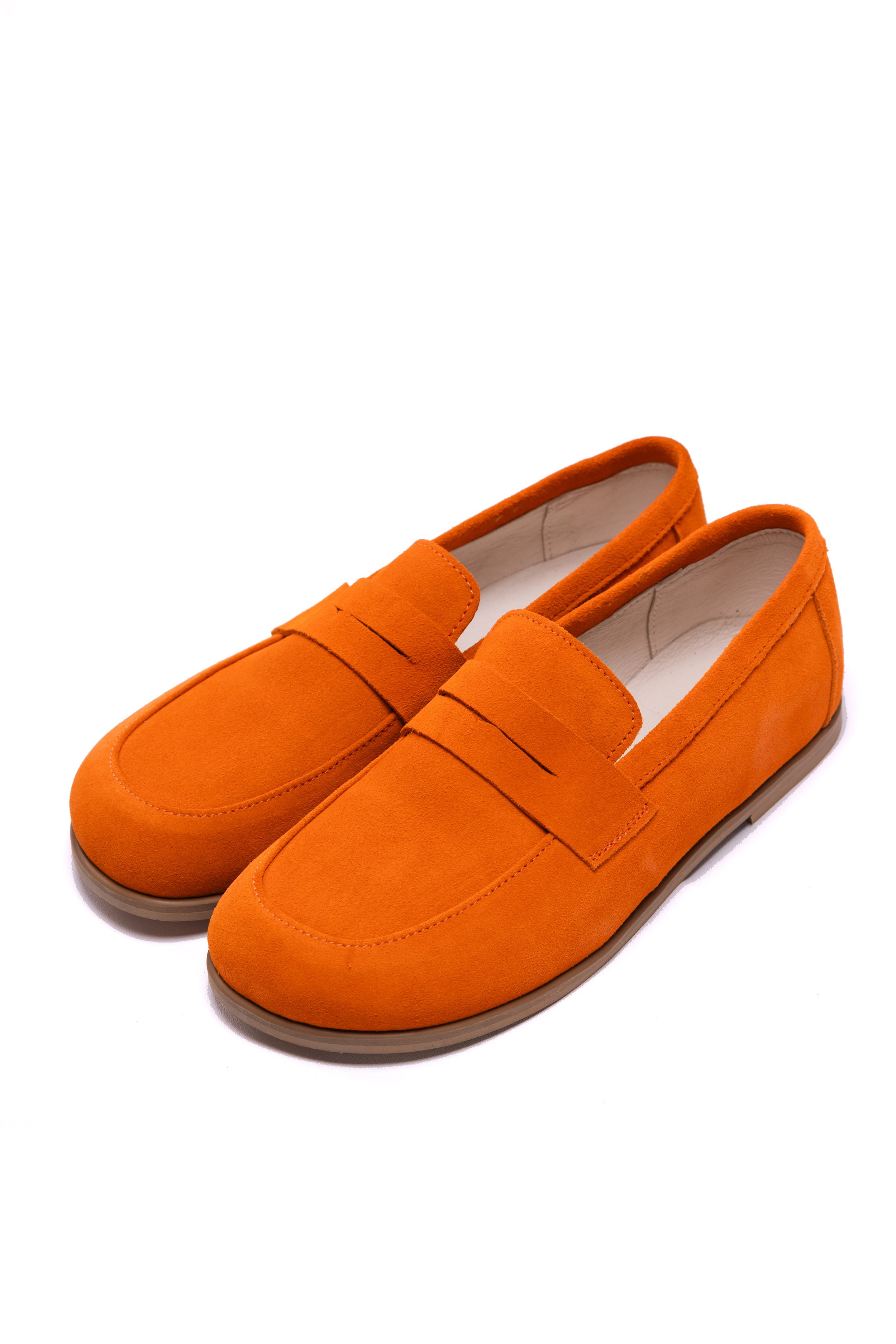 Orange Loafers