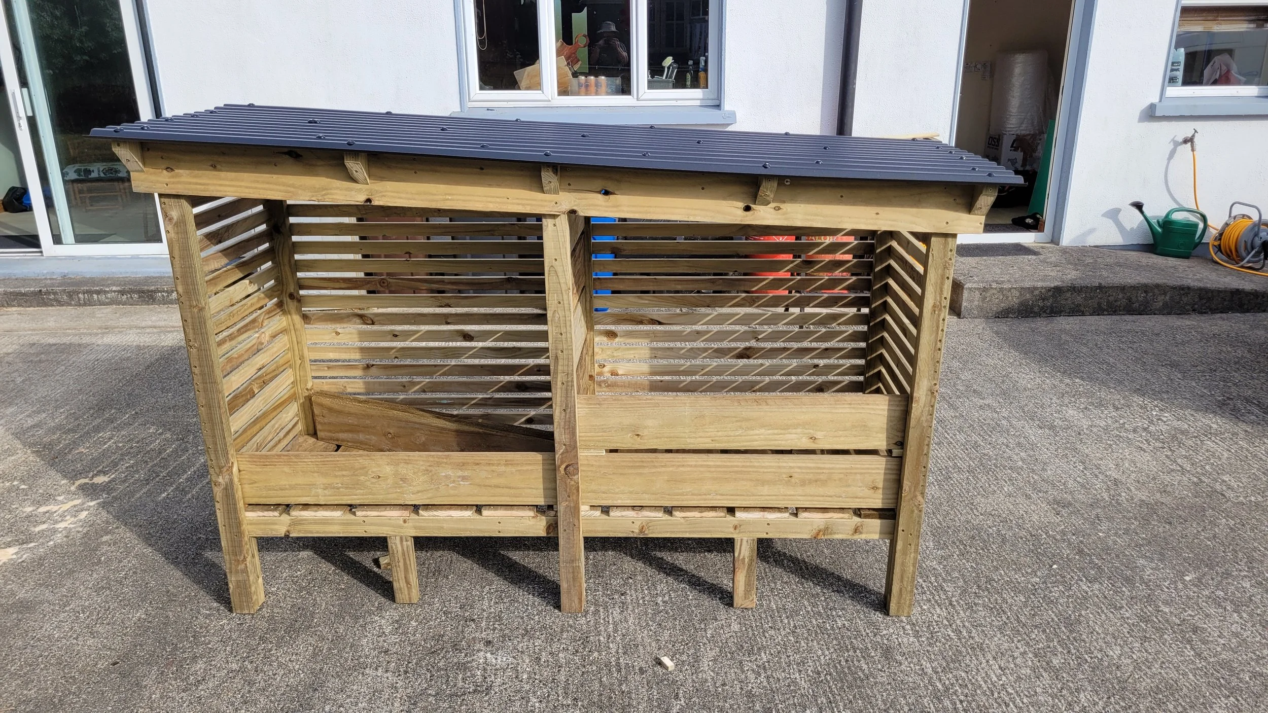 Heavy Duty Wood Shed