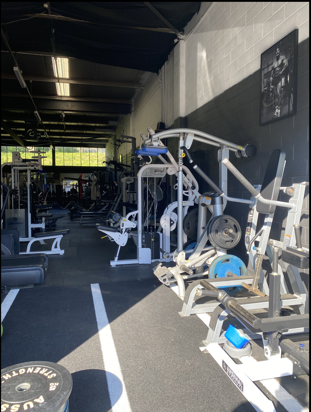 The Lifting Shed, interior
