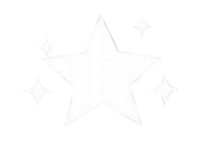 A white five-pointed star surrounded by four smaller stars on a black background.