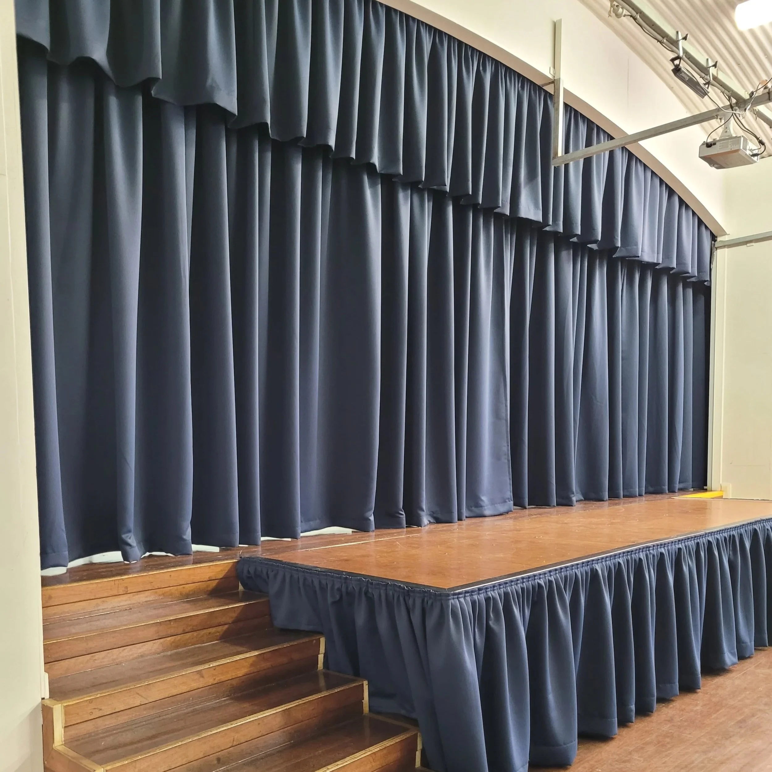Stage Curtains - Including Valance, Skirt and Wings