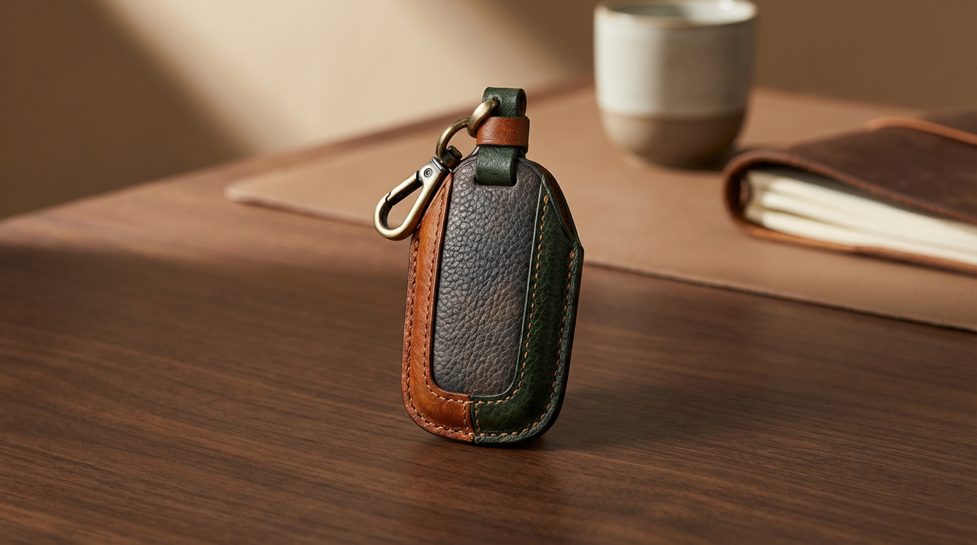 Leather Key Fob Cover