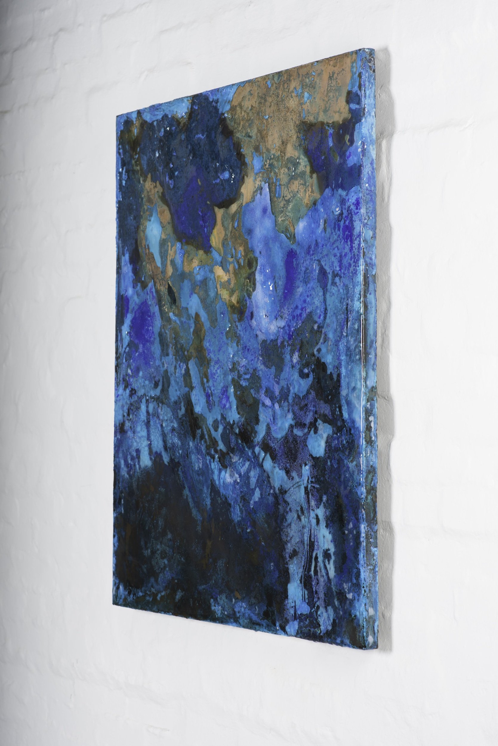 A Breath Between Waves 
2025
112cm x 95cm 
bronze patina resin