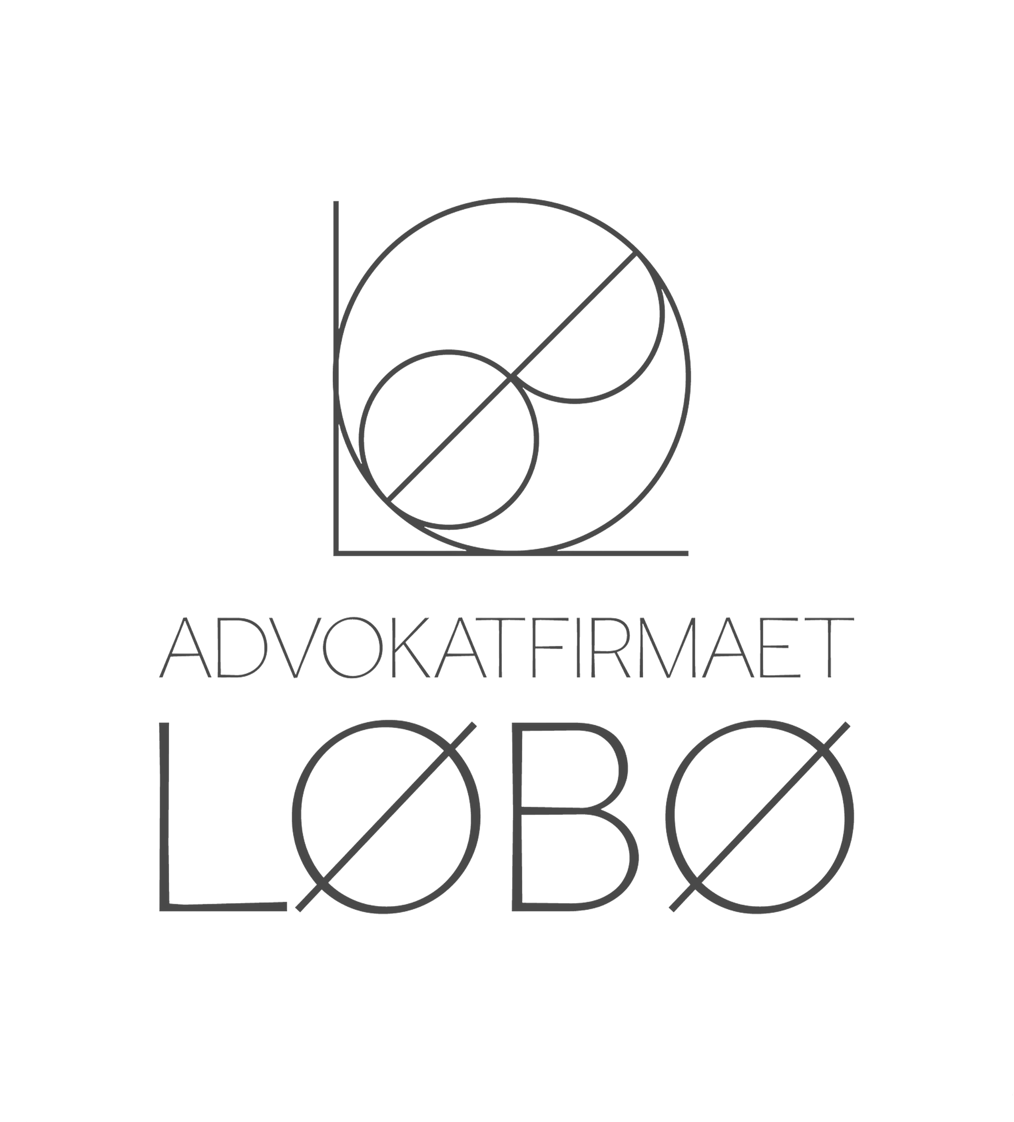 Logo for advokatfirmaet Løbø.