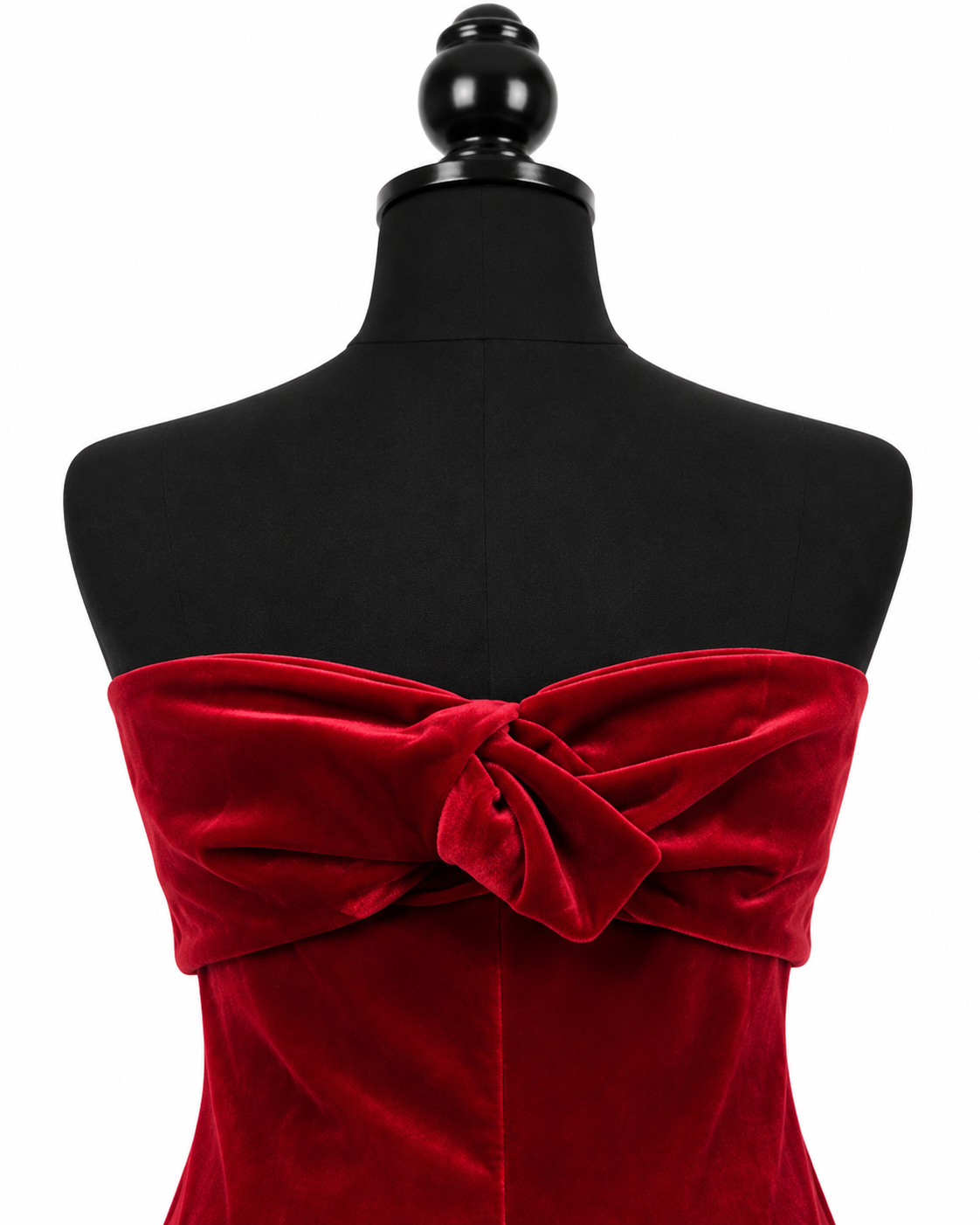 Red Velvet Mini Dress