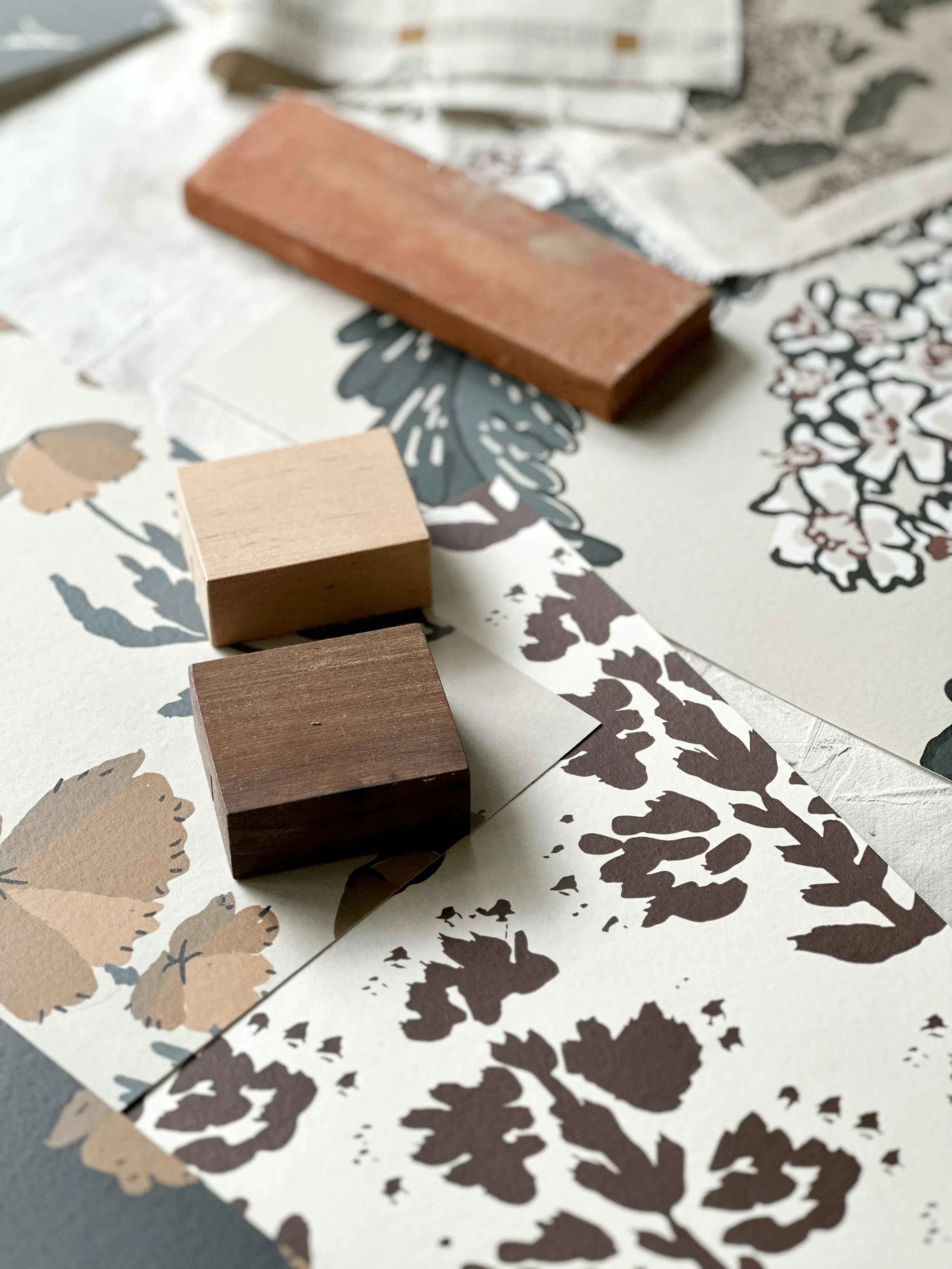 Wallpaper & Textiles by Hope Johnson_pattern pairing.JPG