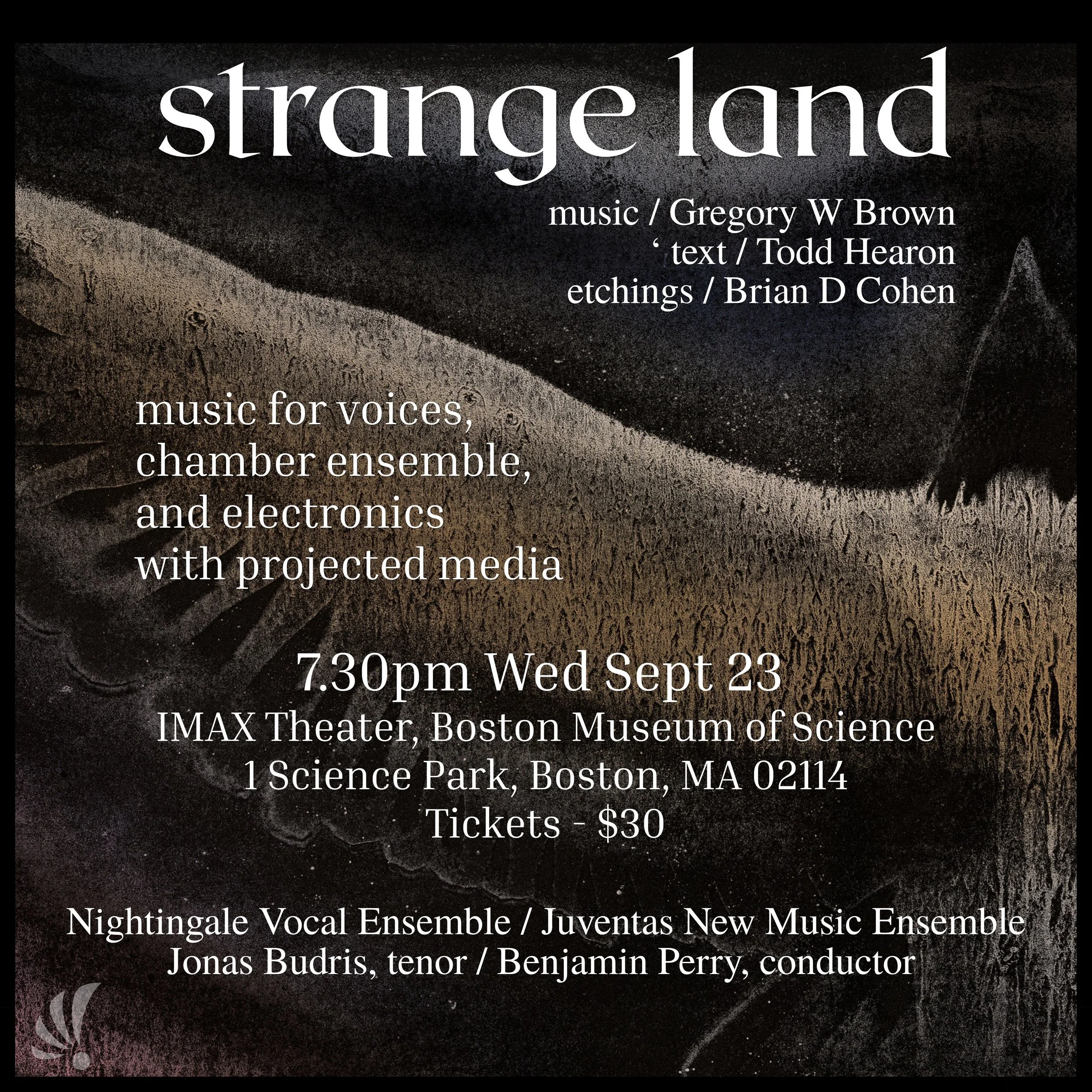 STRANGE LAND - Sep 23