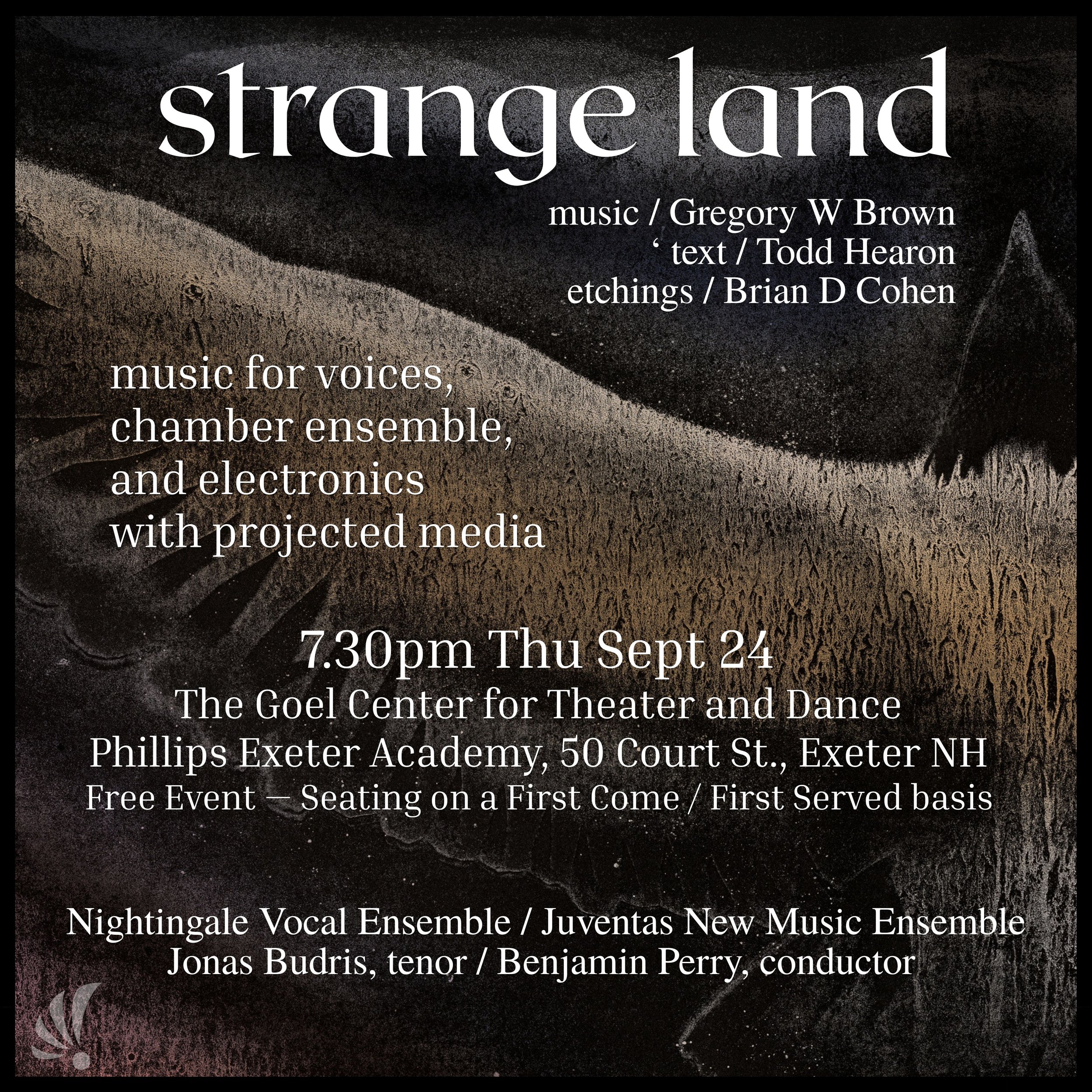 STRANGE LAND - Sep 24