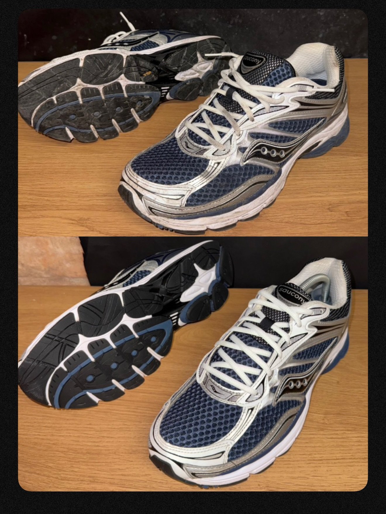 Premium clean 🧼 Saucony Progrid Omni 9 Sutton/BHX📍DM to get yours cleaned today 📲 
#trainertherapy #clean #saucony #white #sutton