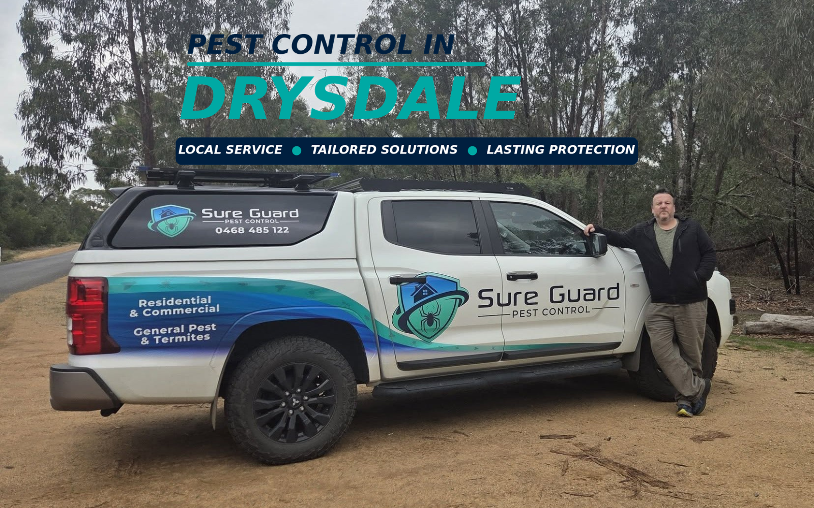 SureGuard Pest Control providing local pest control services in Drysdale Victoria