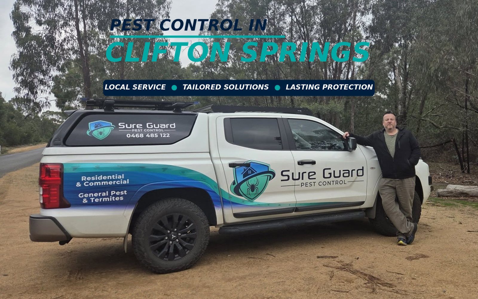 SureGuard Pest Control providing local pest control services in Clifton Springs Victoria