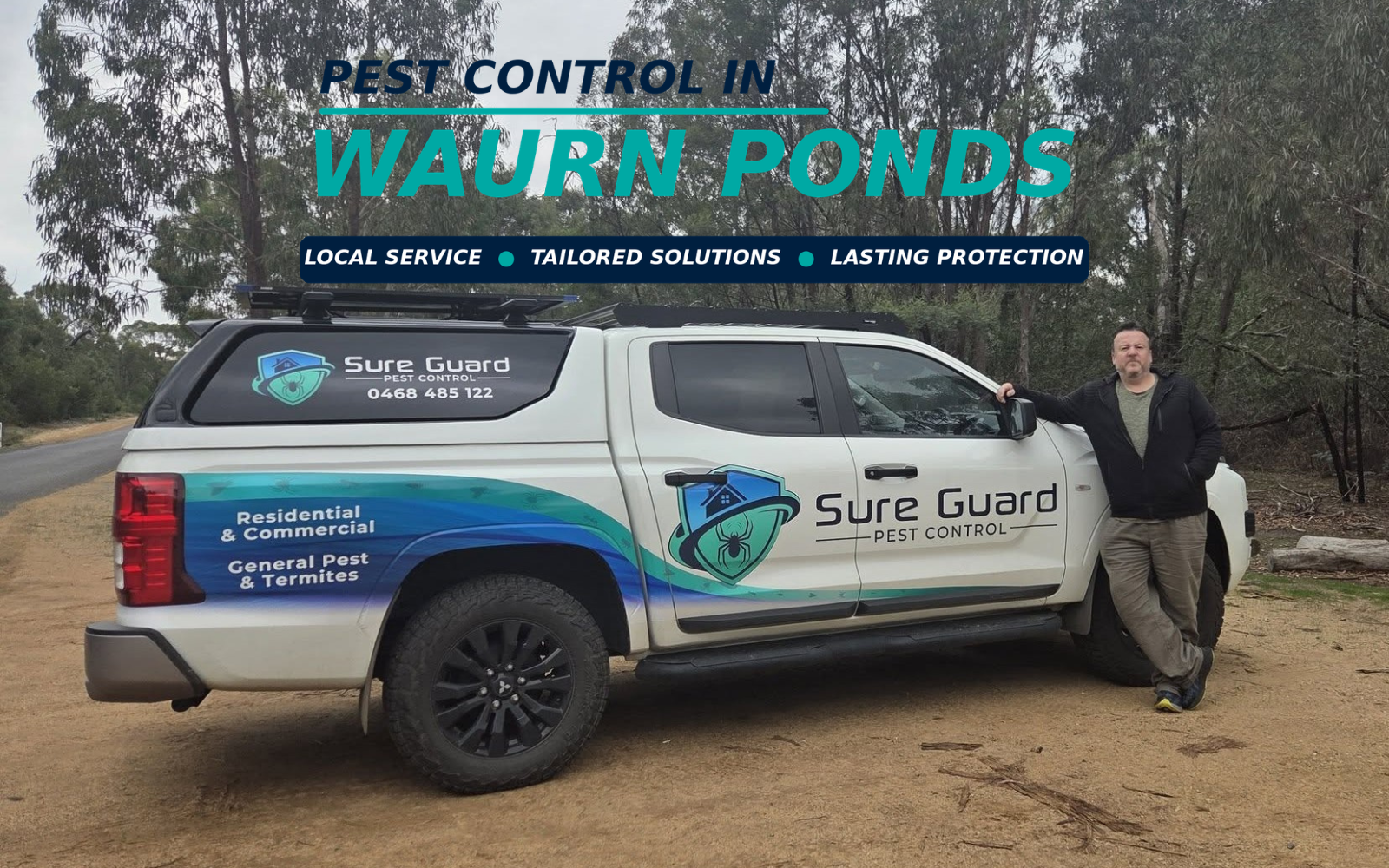 SureGuard Pest Control providing local pest control services in Waurn Ponds Victoria