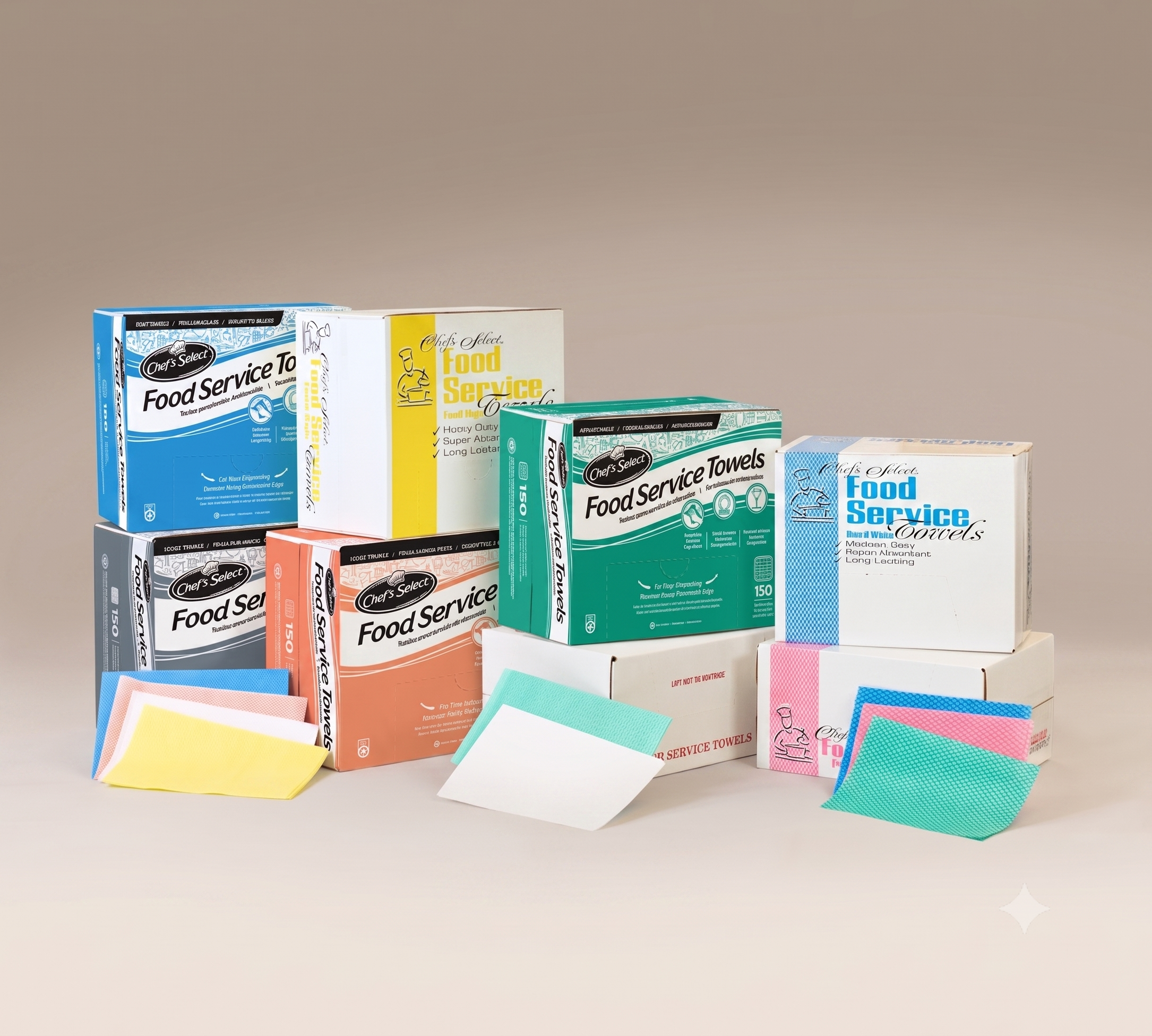 Chef's Select® Food Service Towels