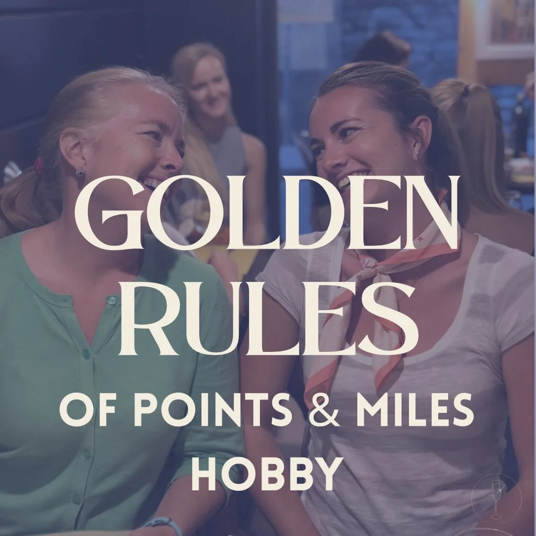 Our golden rules are simple: pay balances in full, never spend more just to earn points, and always have a plan for your rewards.

Because free travel feels a whole lot better when it&rsquo;s financially responsible. 💳✨

✨Save this post for your nex
