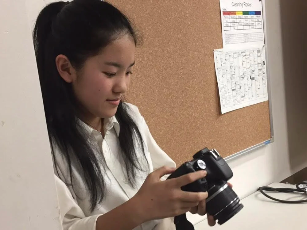 Koto found filmmaking during middle school in Tokyo,