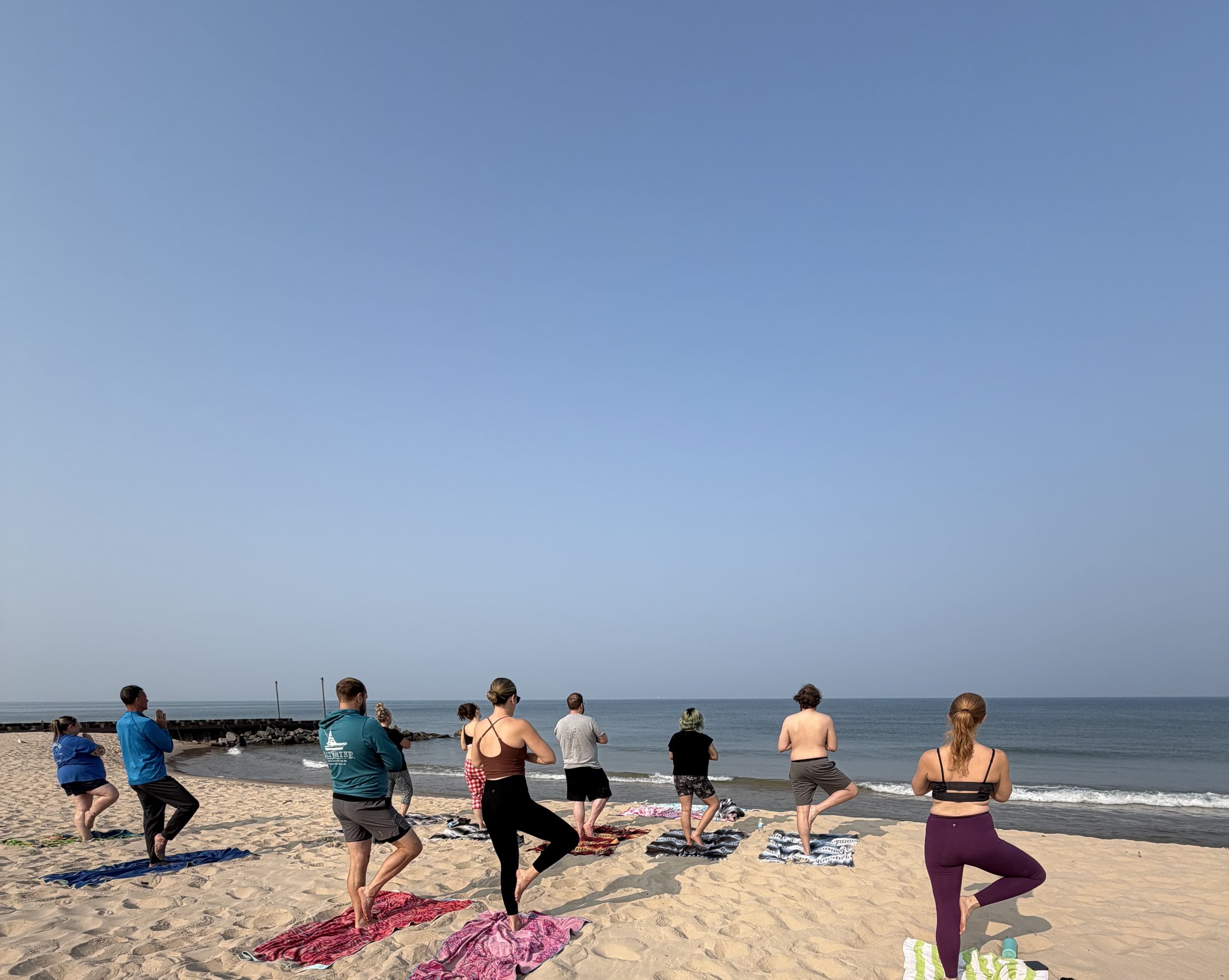 Sunrise Yoga at Lake Harbor Park 