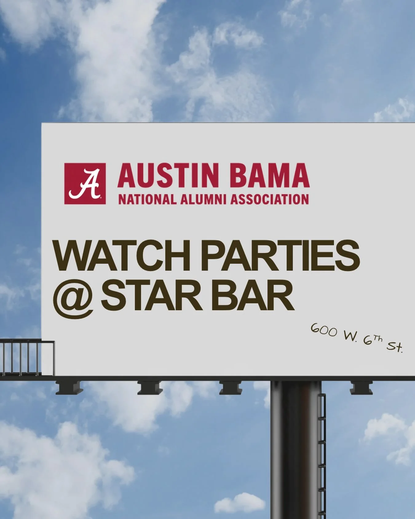 Join us at Star Bar for Watch Parties! Find us on the back patio! We can&rsquo;t wait to see you there!