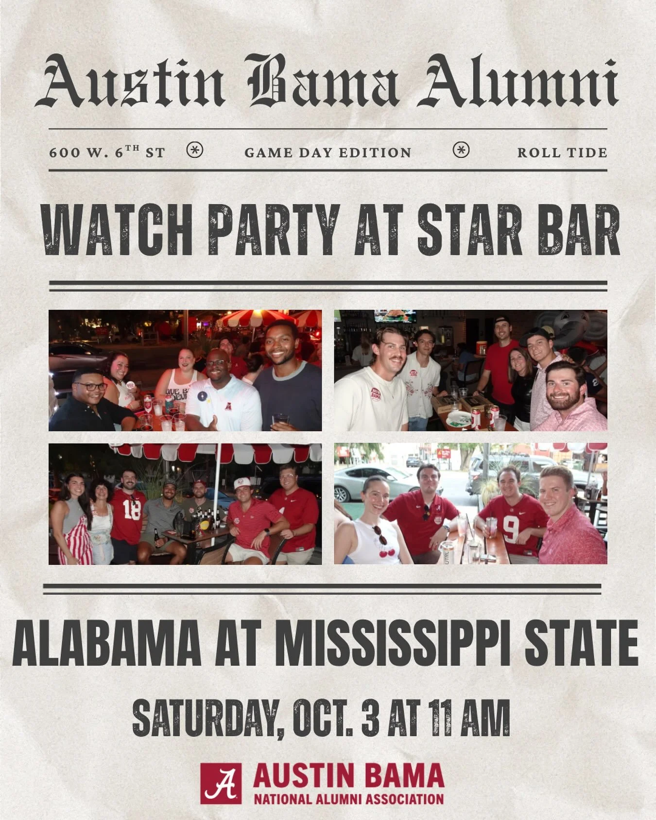 NO DOG TERRITORY THE NEXT 2 WEEKS. 🚫🐶🔕

TIME TO TEACH THE BULLDOGS TO BEHAVE. 🐘

ROLL TIDE.

SEE YOU AT STAR BAR ON SATURDAY AT 11AM