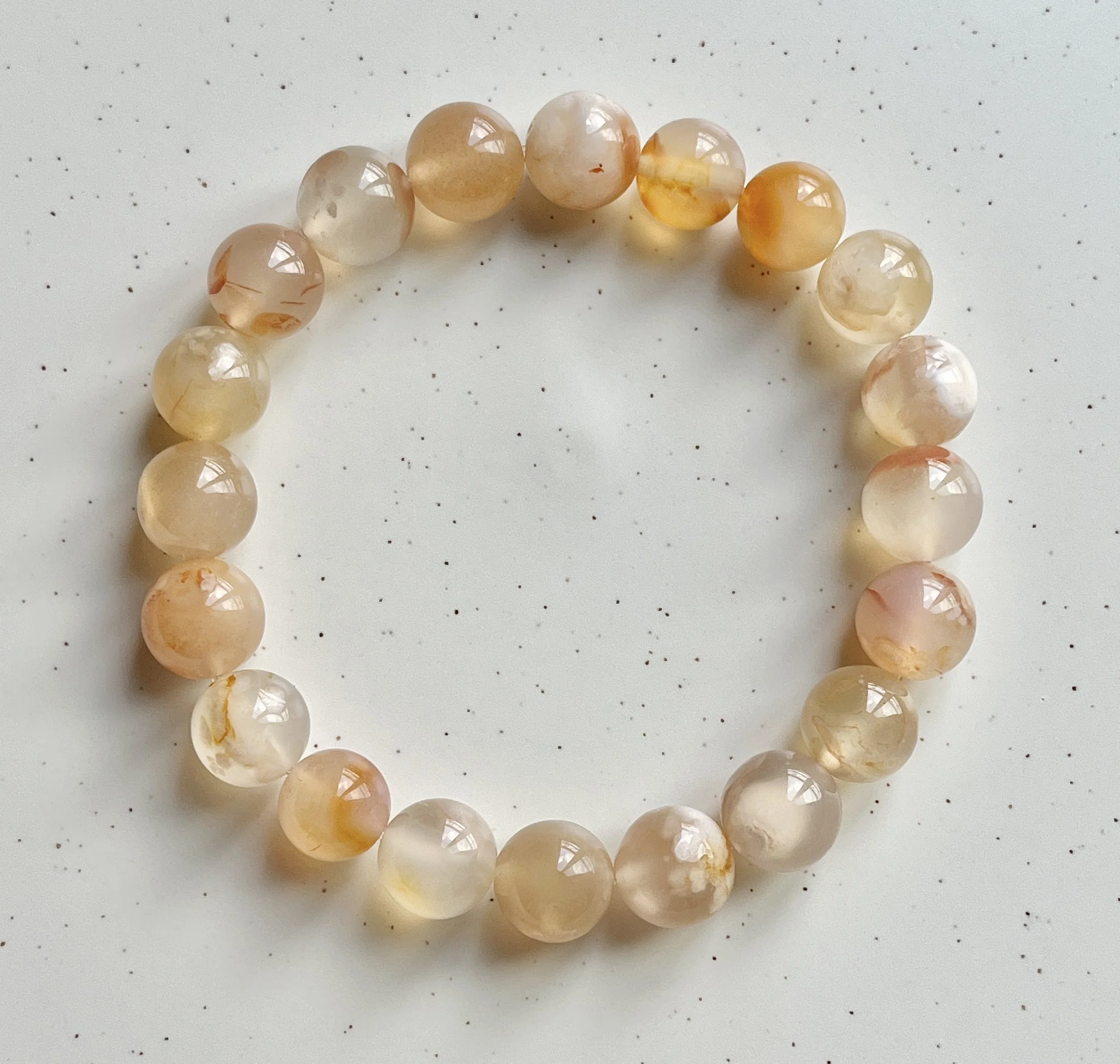 Natural Colorful Agate Bracelets