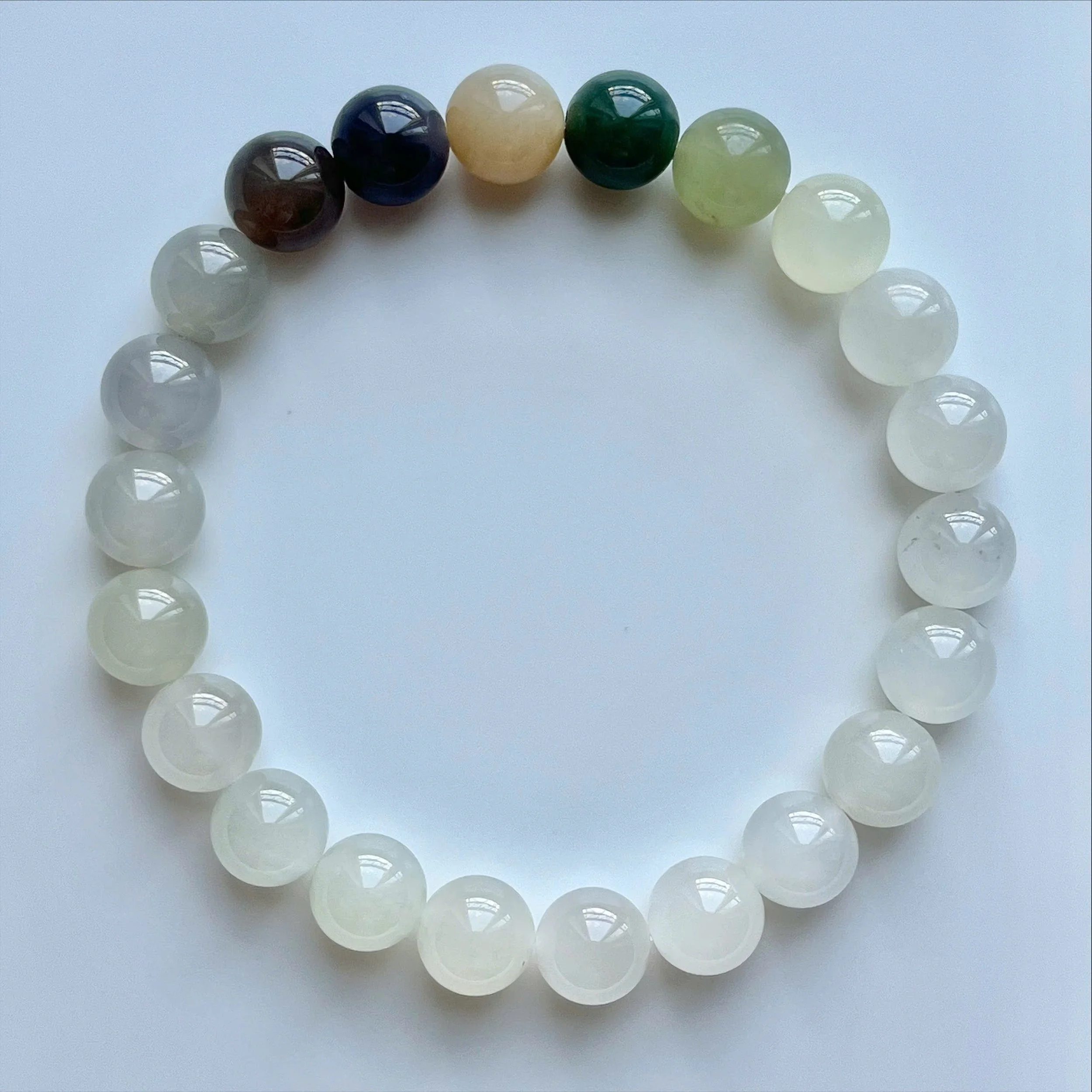 Certified Natural Nephrite Jade Bracelet