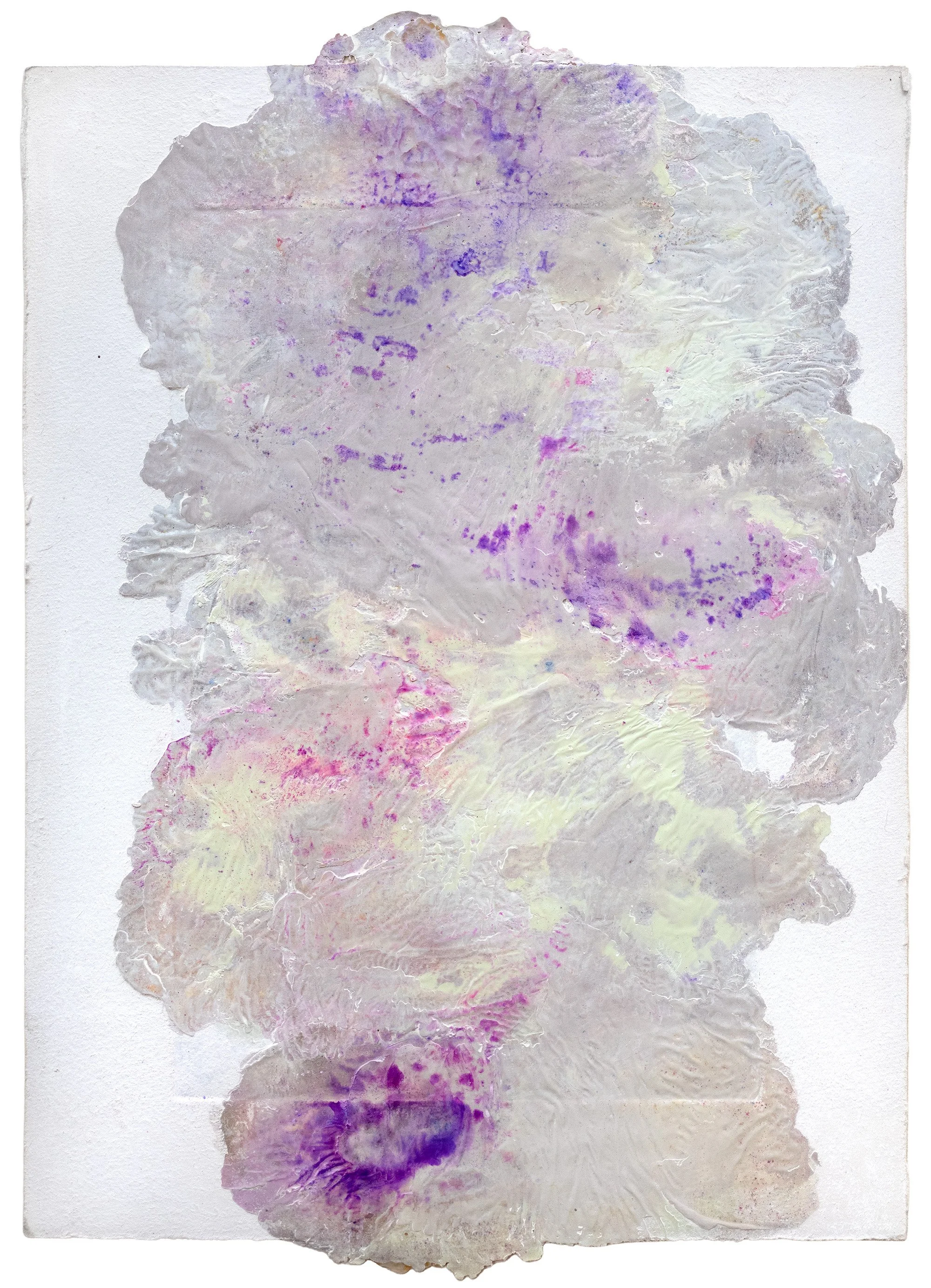Soutènement, 2026
 Peinture à l’huile, pigments, encre, cire et aquatinte sur papier Hahnemühle
 43x30 cm