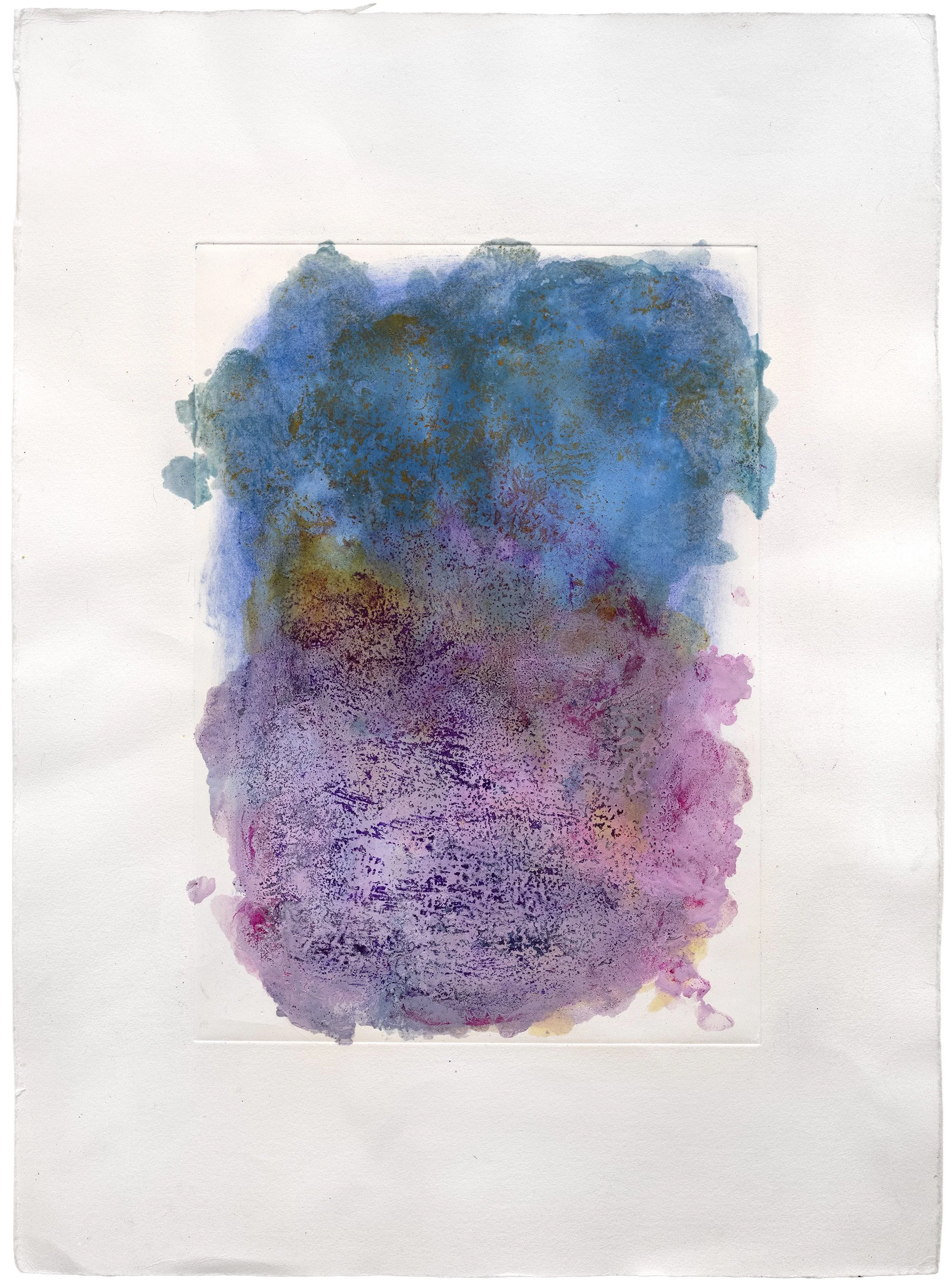 Souvenir enraciné, 2026
 Peinture à l’huile, pigments, encre, cire et embossage sur papier Hahnemühle
 54x39 cm