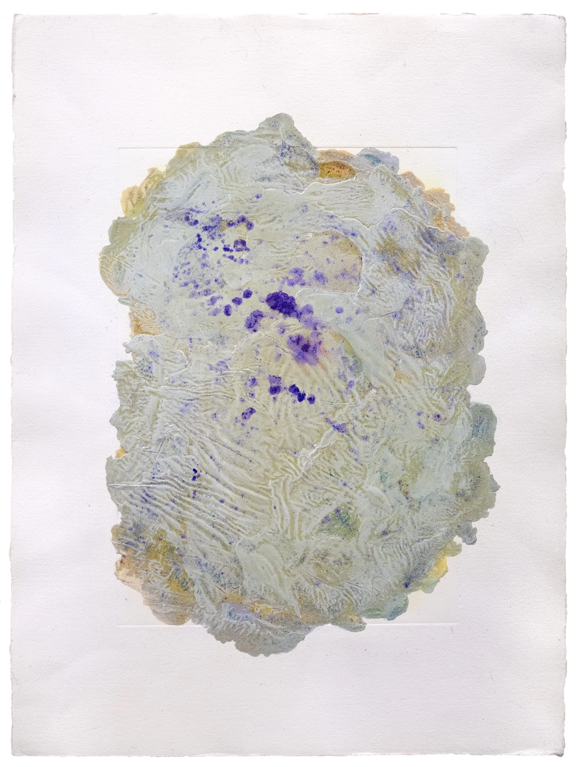 Points de soutien, 2026
 Peinture à l’huile, pigments, encre, cire et aquatinte sur papier Hahnemühle    
 52x39 cm