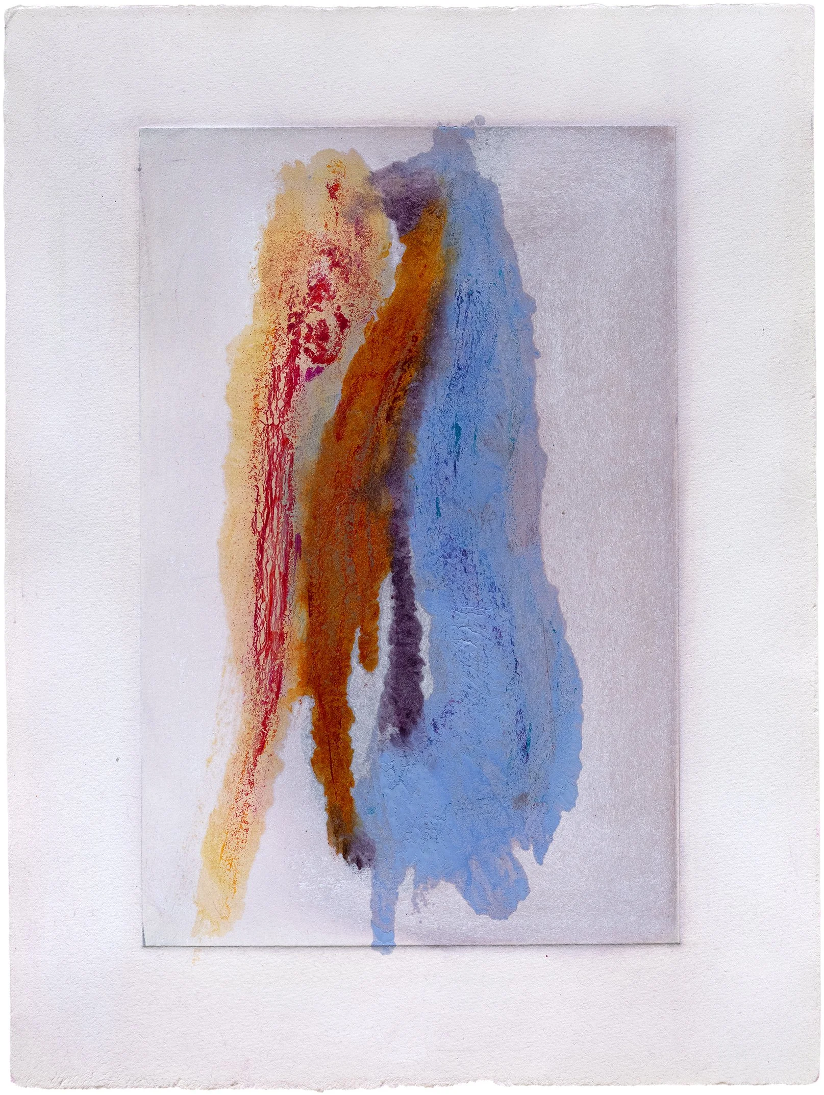Le cri, 2026
 Peinture à l’huile, pigments, encre, cire et aquatinte sur papier Hahnemühle
 30x39 cm