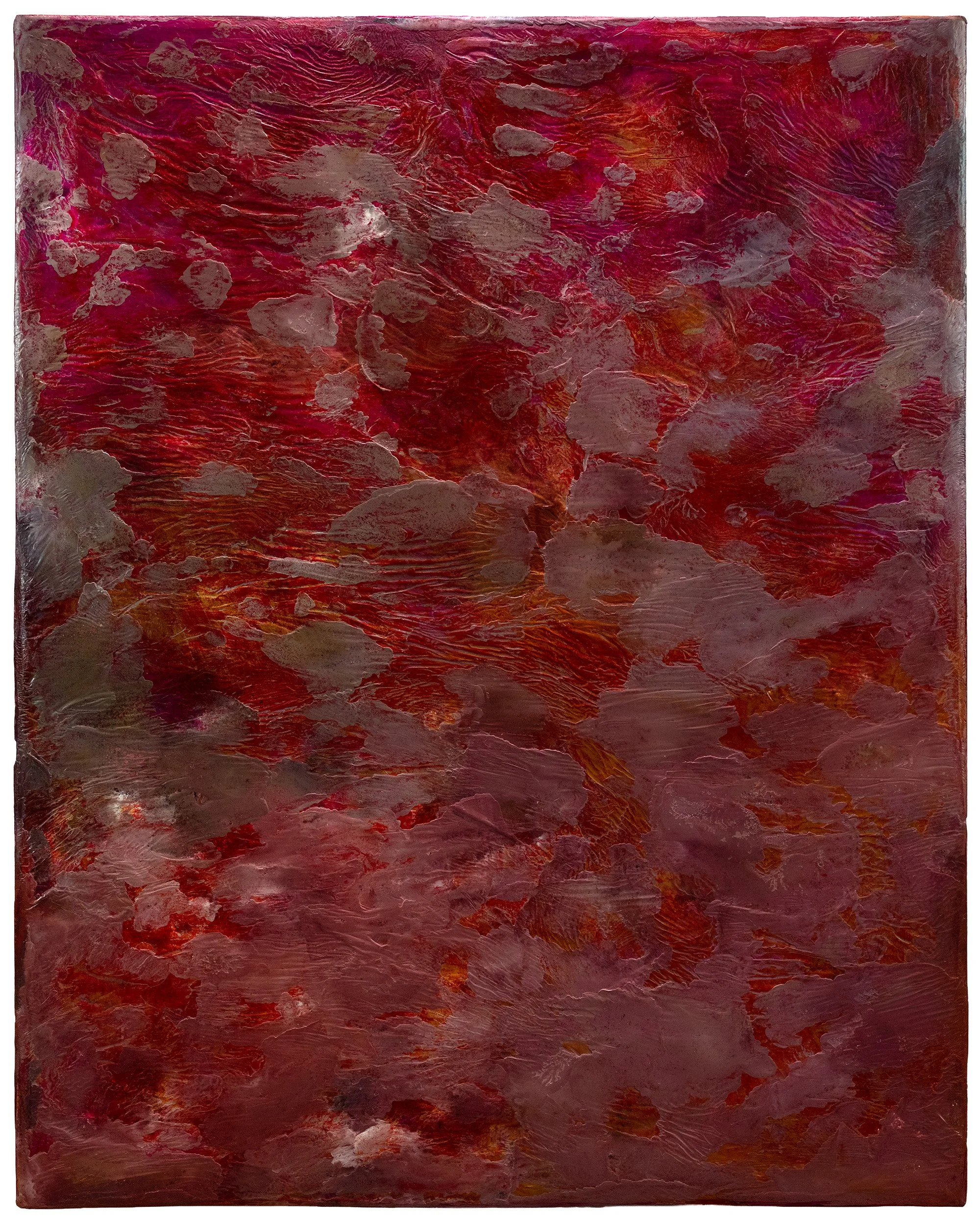 Flots contraires, 2026
 Peinture à l’huile, pigments, oxydes, émaux, encre et cire sur toile
 100x80 cm