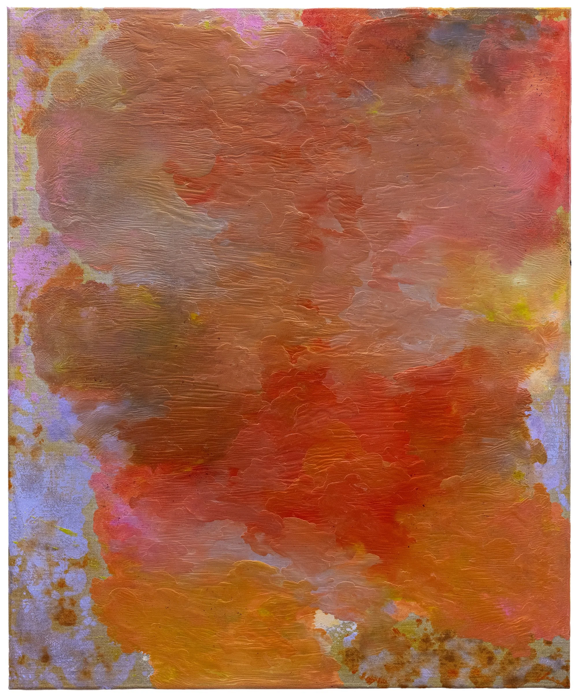 Goyave, 2025
 Peinture à l’huile, encre et cire sur toile marouflée
 120x100 cm